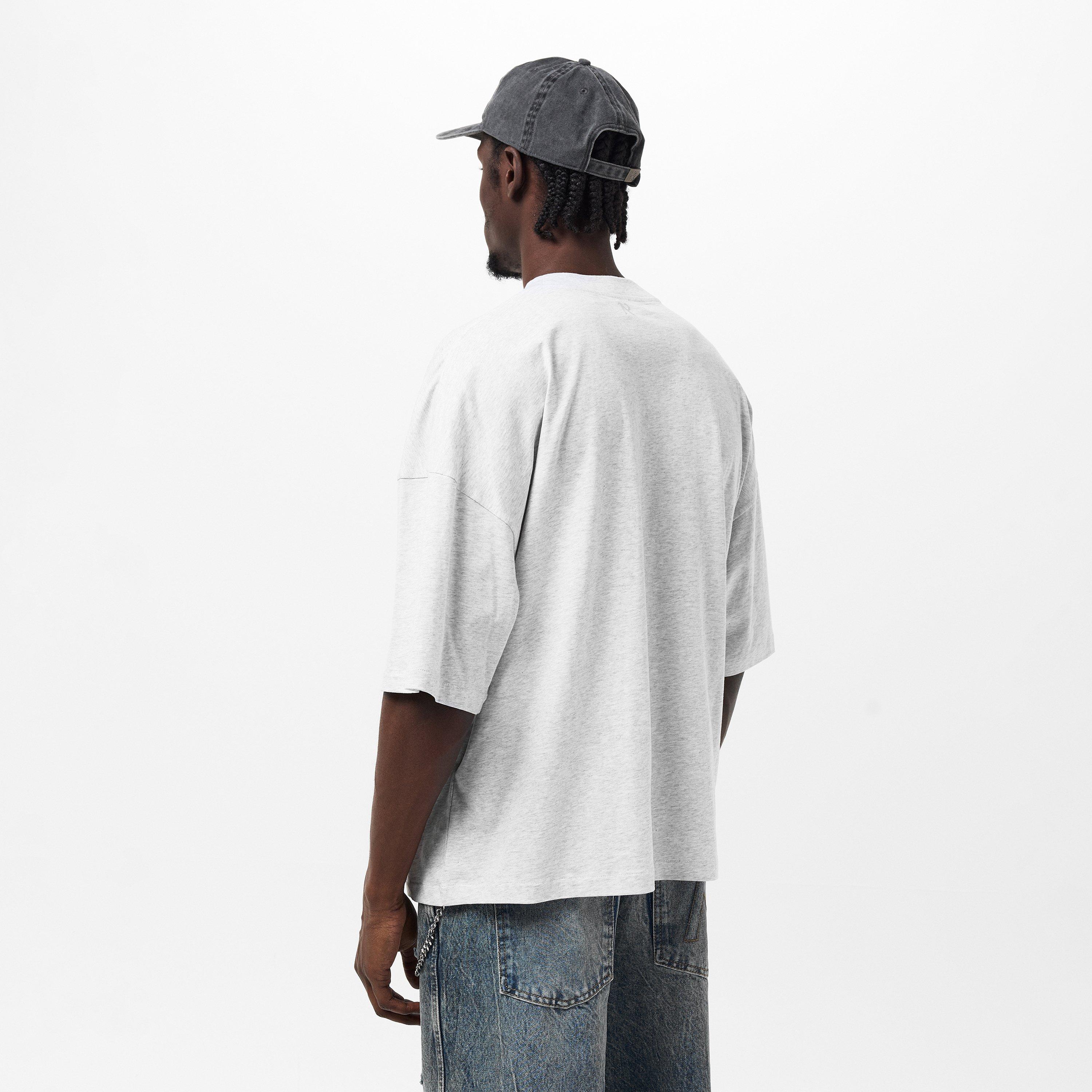 Ice Grey Marl - Represent - Men's 's T-Shirt - 4