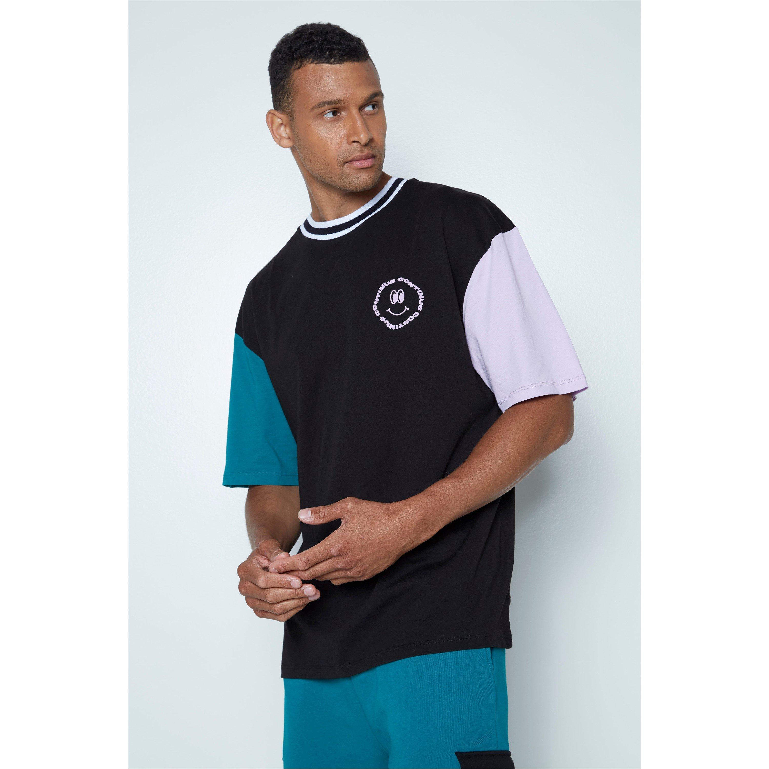 Black - Hype - Happy Ringer Regular Fit T-Shirt - 3