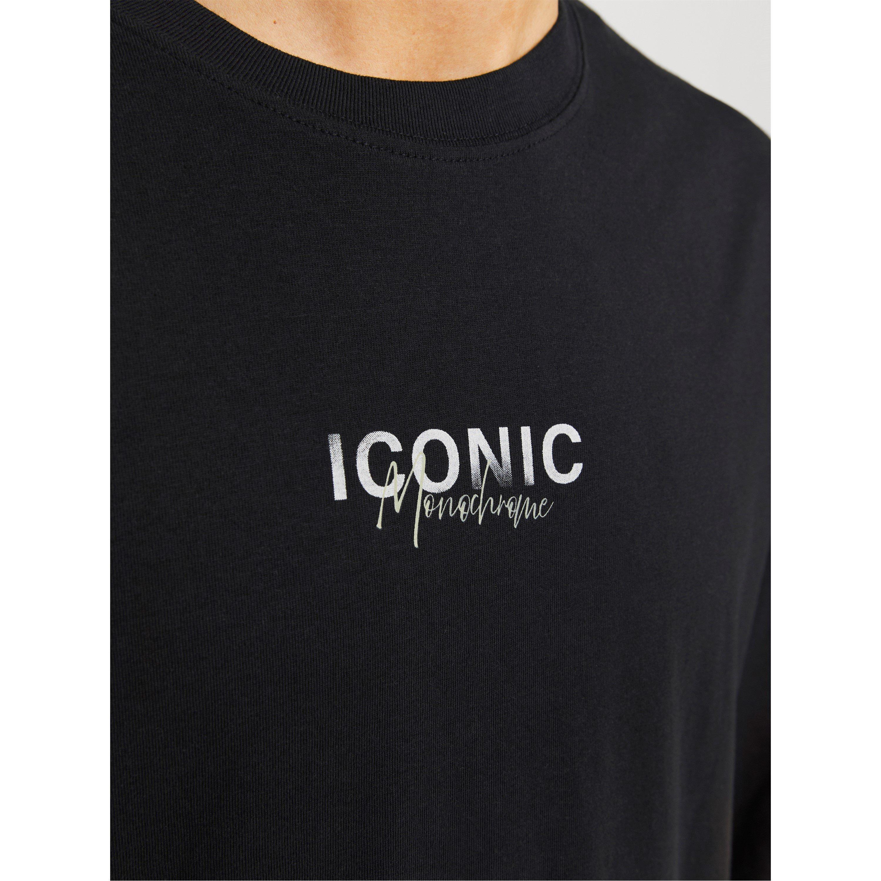 Crna - Jack and Jones - Graphic Tee Sn99 - 4