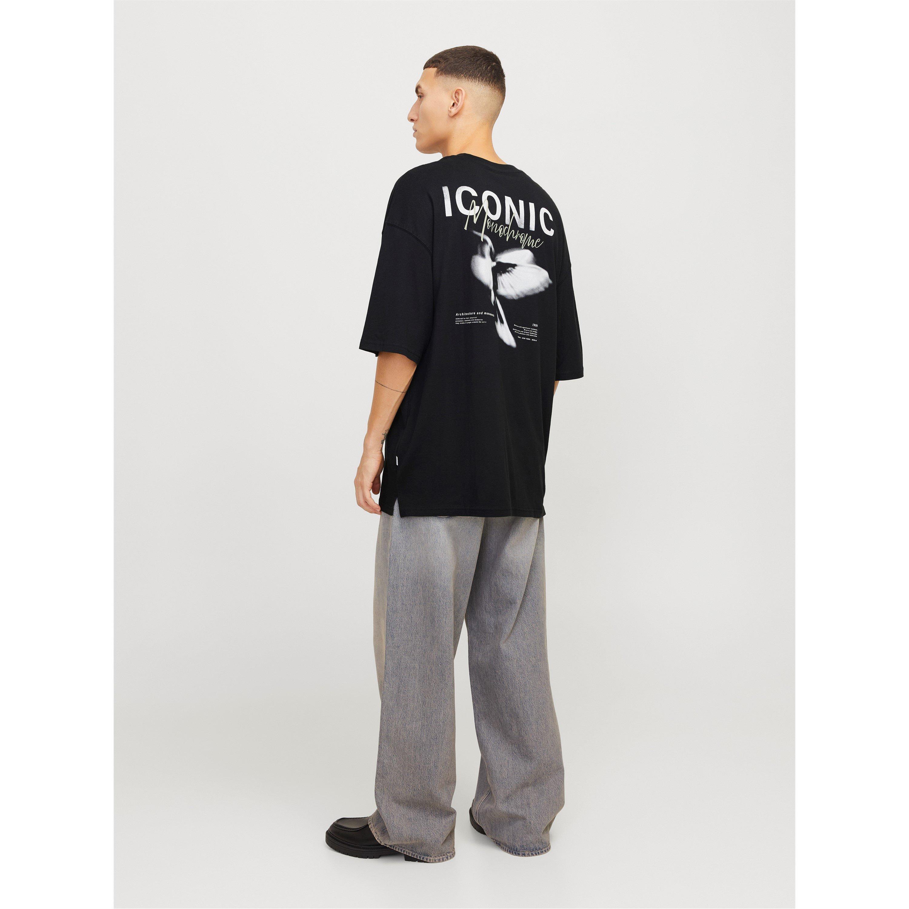 Crna - Jack and Jones - Graphic Tee Sn99 - 5