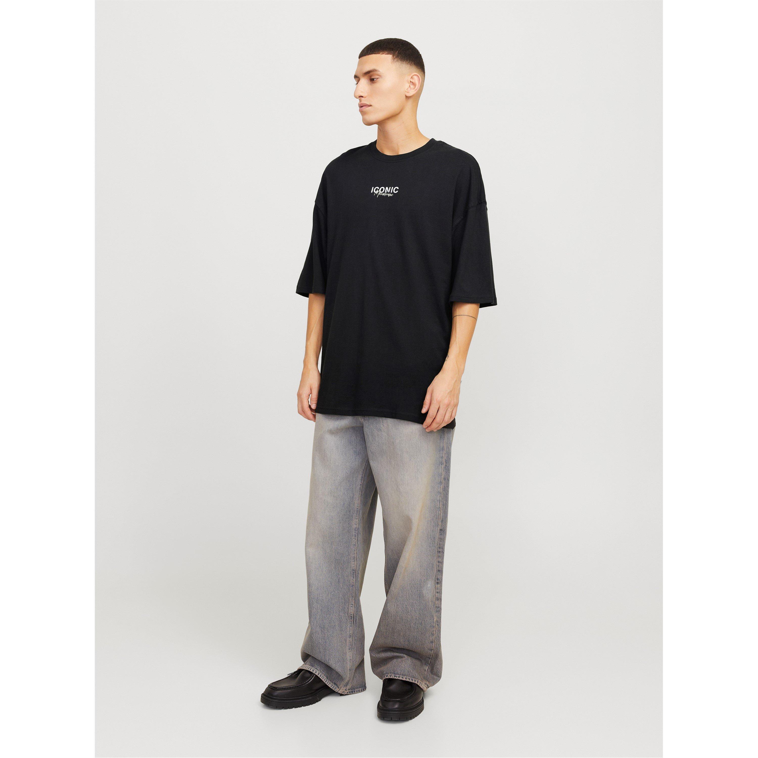 Crna - Jack and Jones - Graphic Tee Sn99 - 7