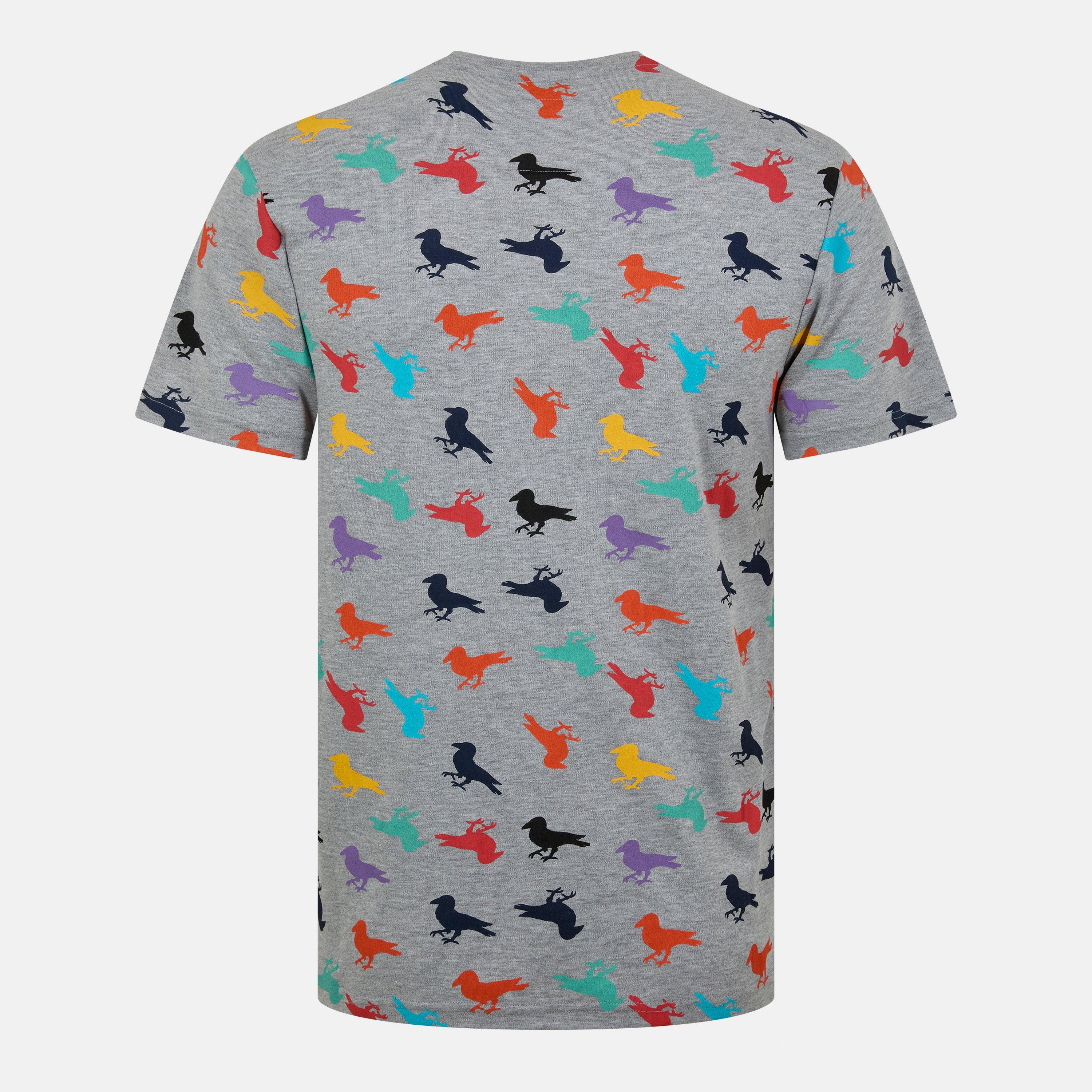 Mid Mrl Grey - Modern Amusement - All Over Regular Fit T-Shirt - 2