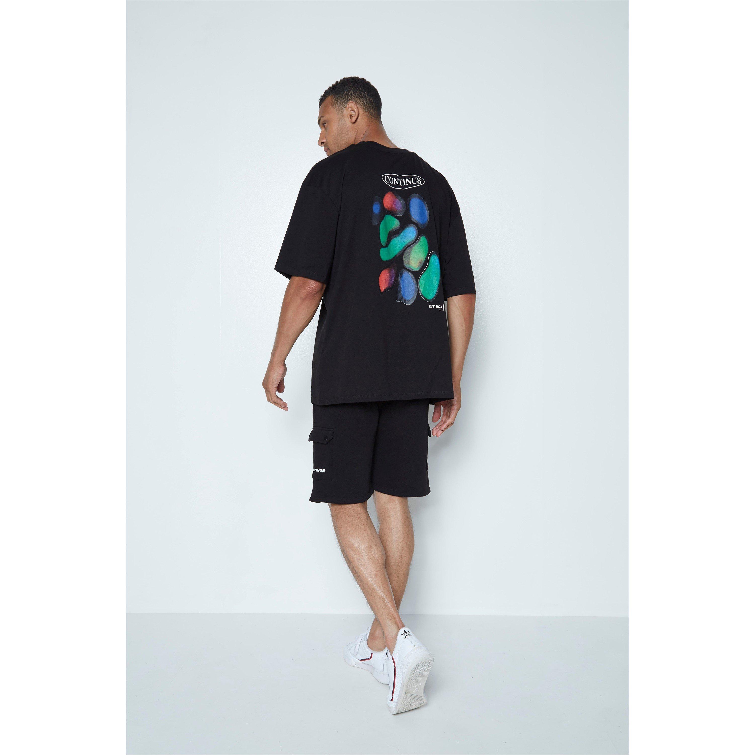 Black - Hype - Colour Blob Regular Fit T-Shirt - 4