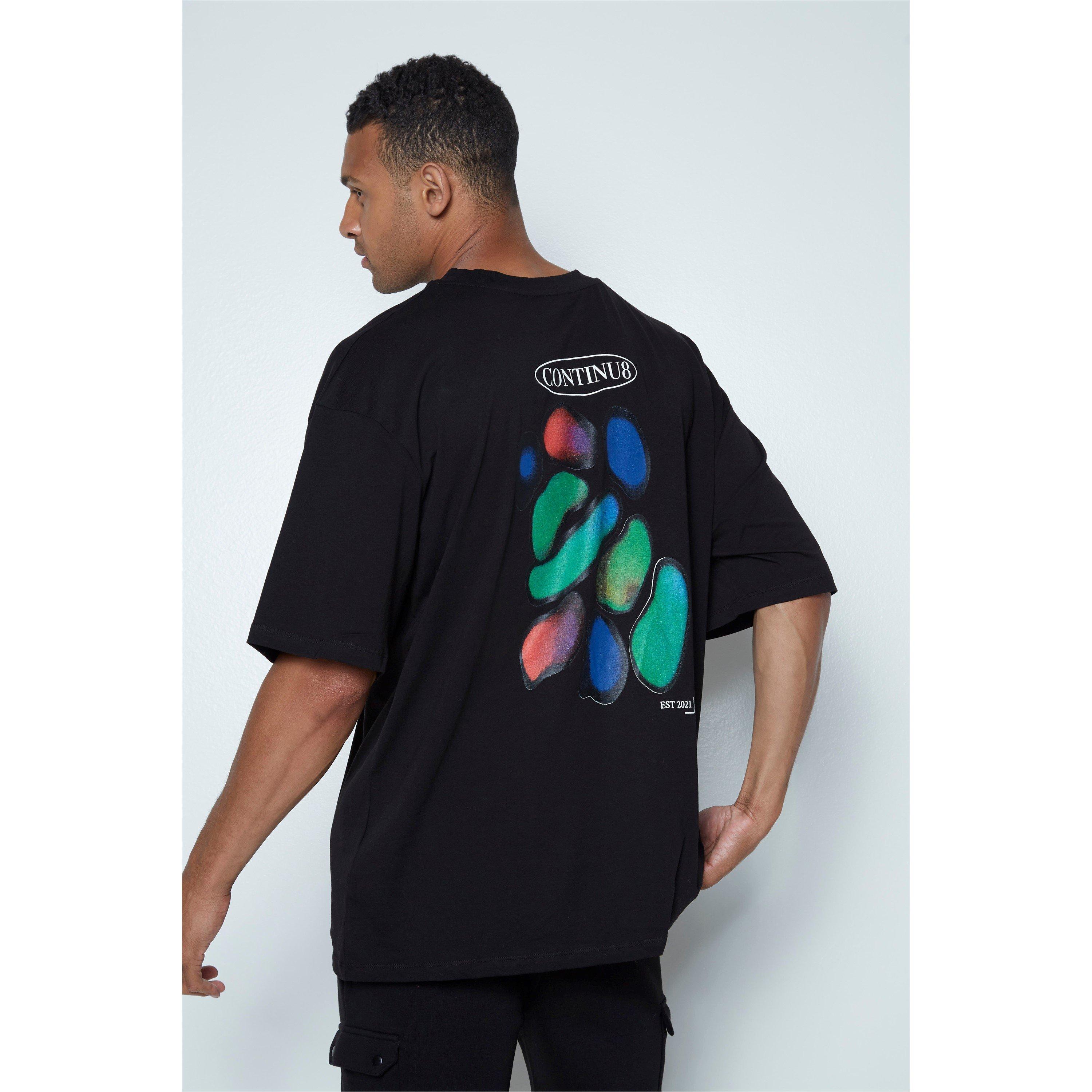 Black - Hype - Colour Blob Regular Fit T-Shirt - 5