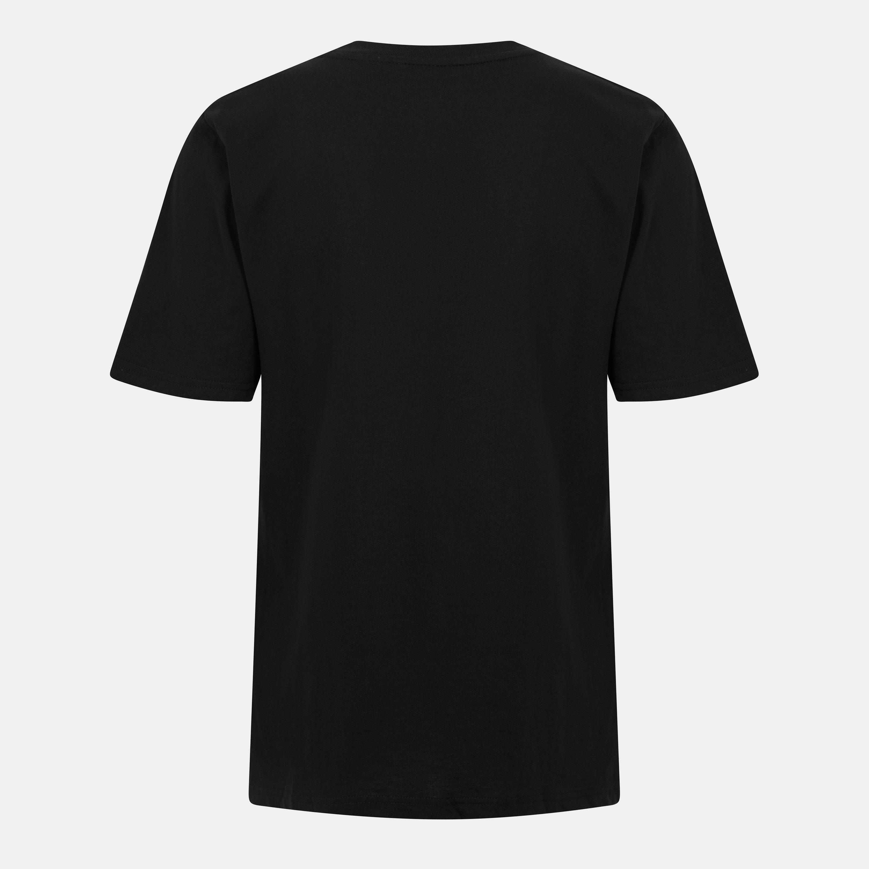 Zwart - Threadbare - Men's Regular Fit T-Shirt - 2