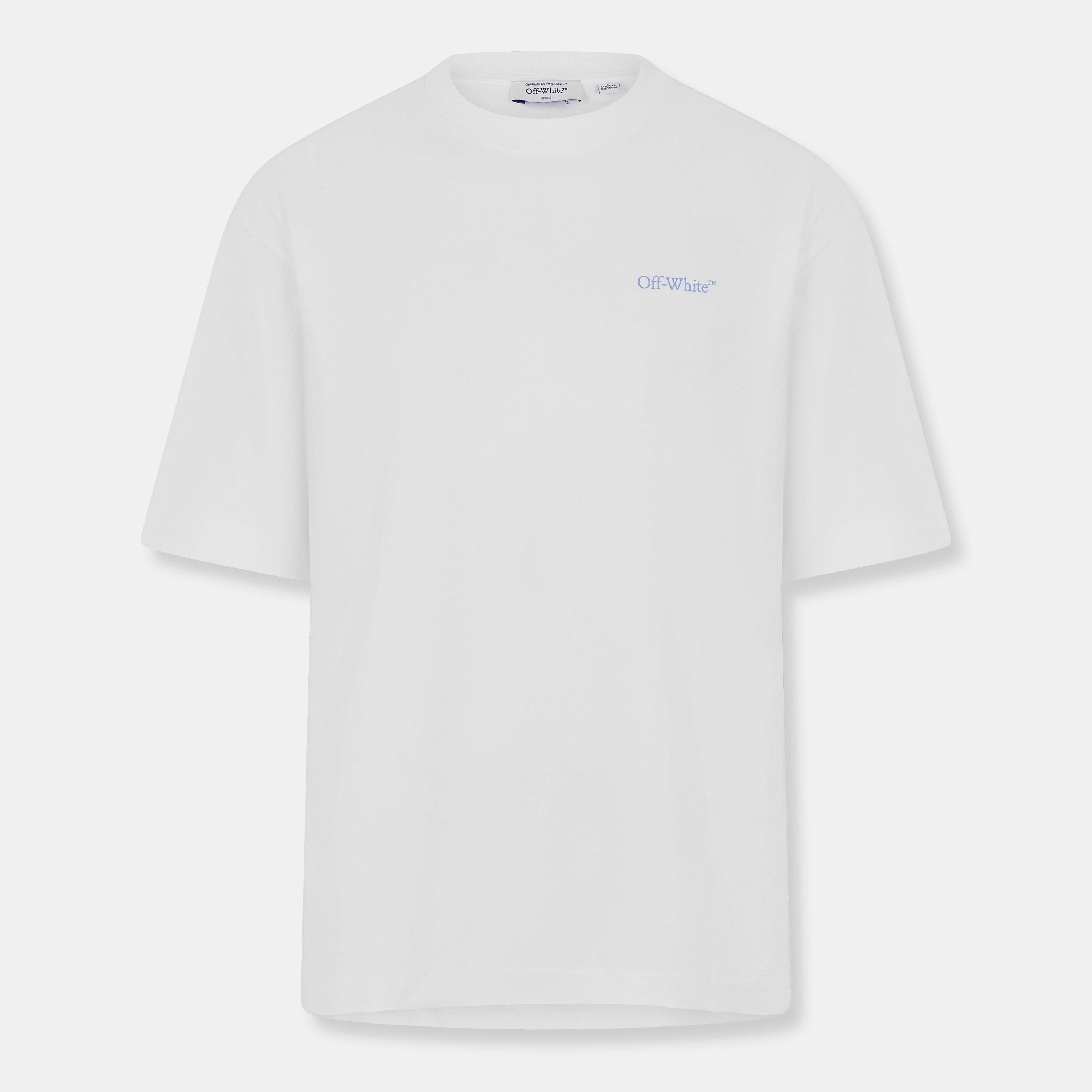 Hvid-Serenitet - Off White - Barber Skate Regular Fit T-Shirt - 2