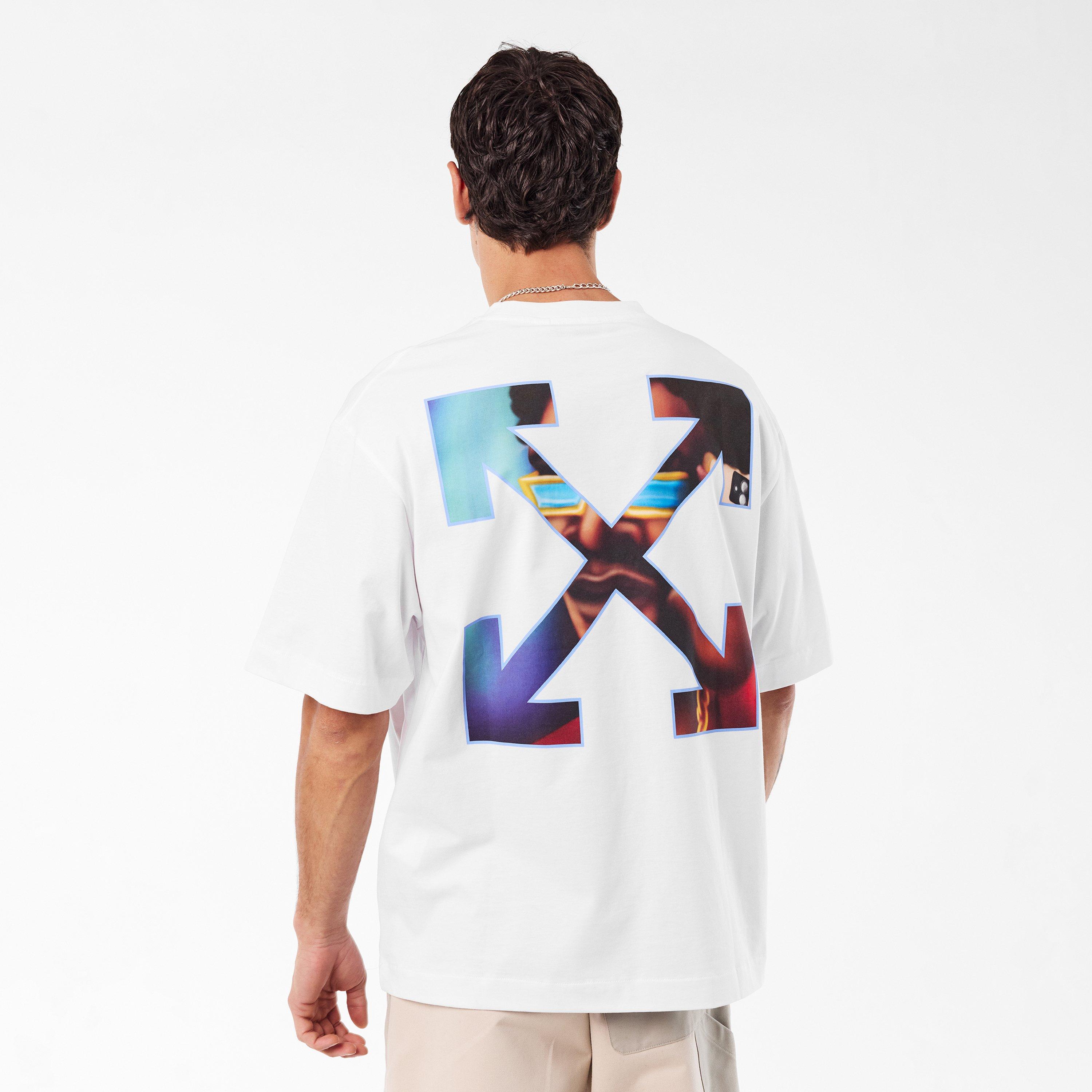 Hvid-Serenitet - Off White - Barber Skate Regular Fit T-Shirt - 4