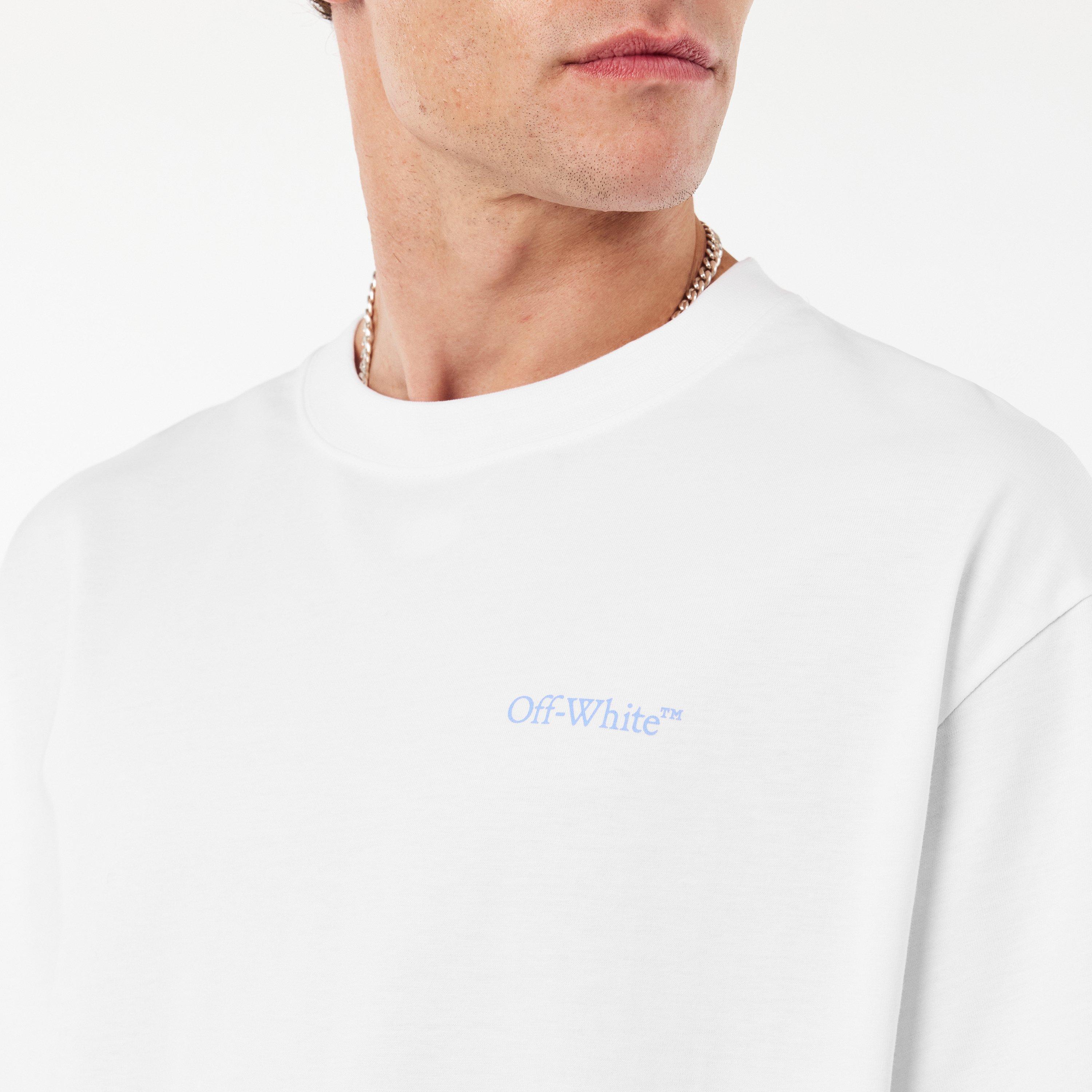 Hvid-Serenitet - Off White - Barber Skate Regular Fit T-Shirt - 5