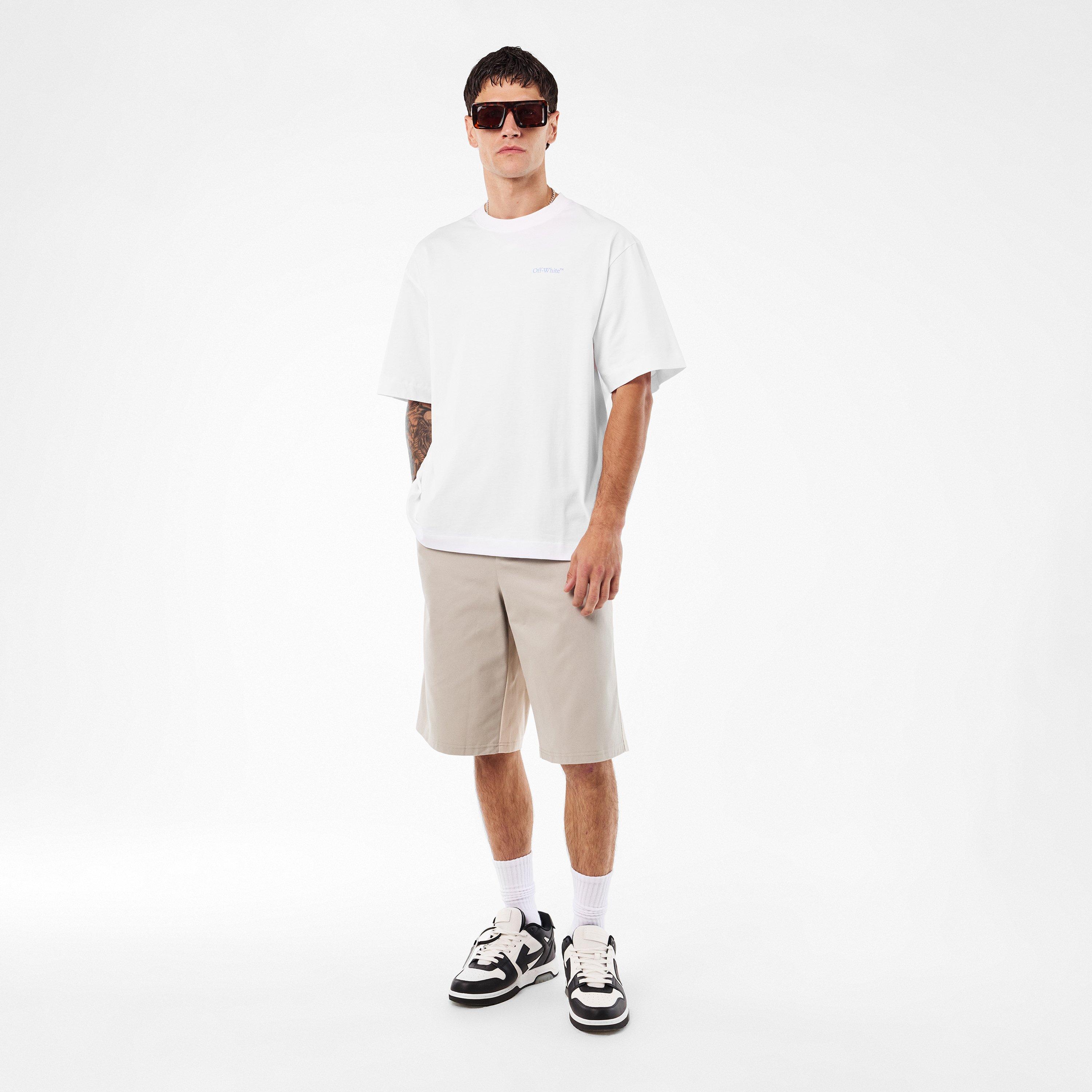 Hvid-Serenitet - Off White - Barber Skate Regular Fit T-Shirt - 6