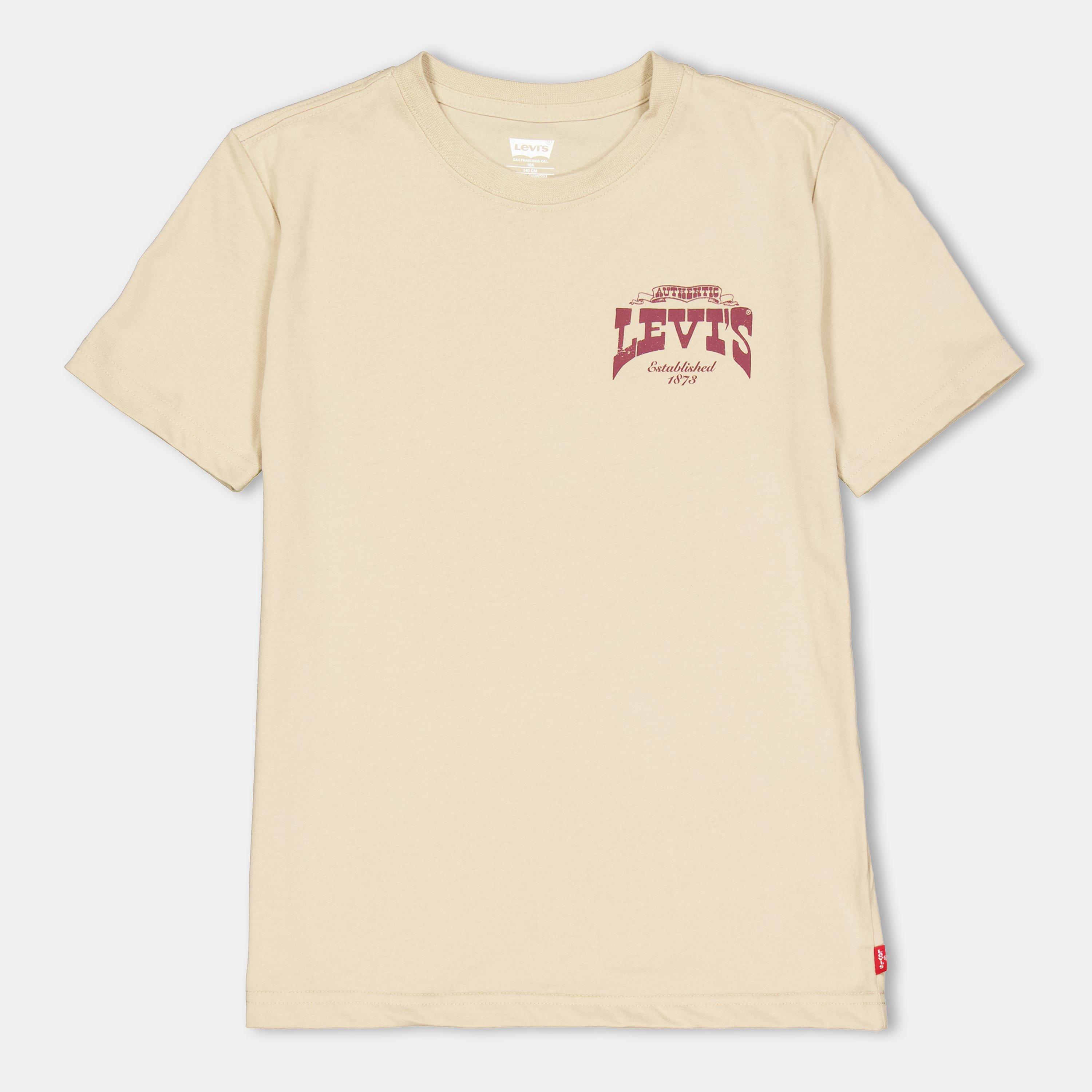 Hvid GAB - Levis - Kids' Regular Fit Graphic T-Shirt - 1