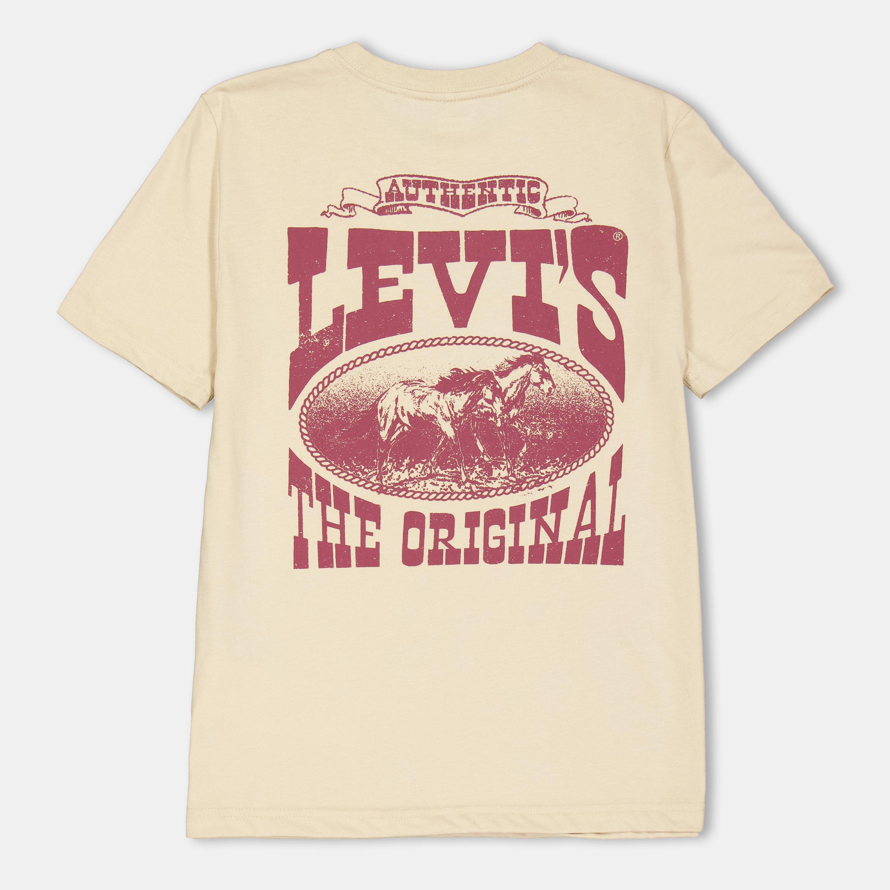 Hvid GAB - Levis - Kids' Regular Fit Graphic T-Shirt - 2