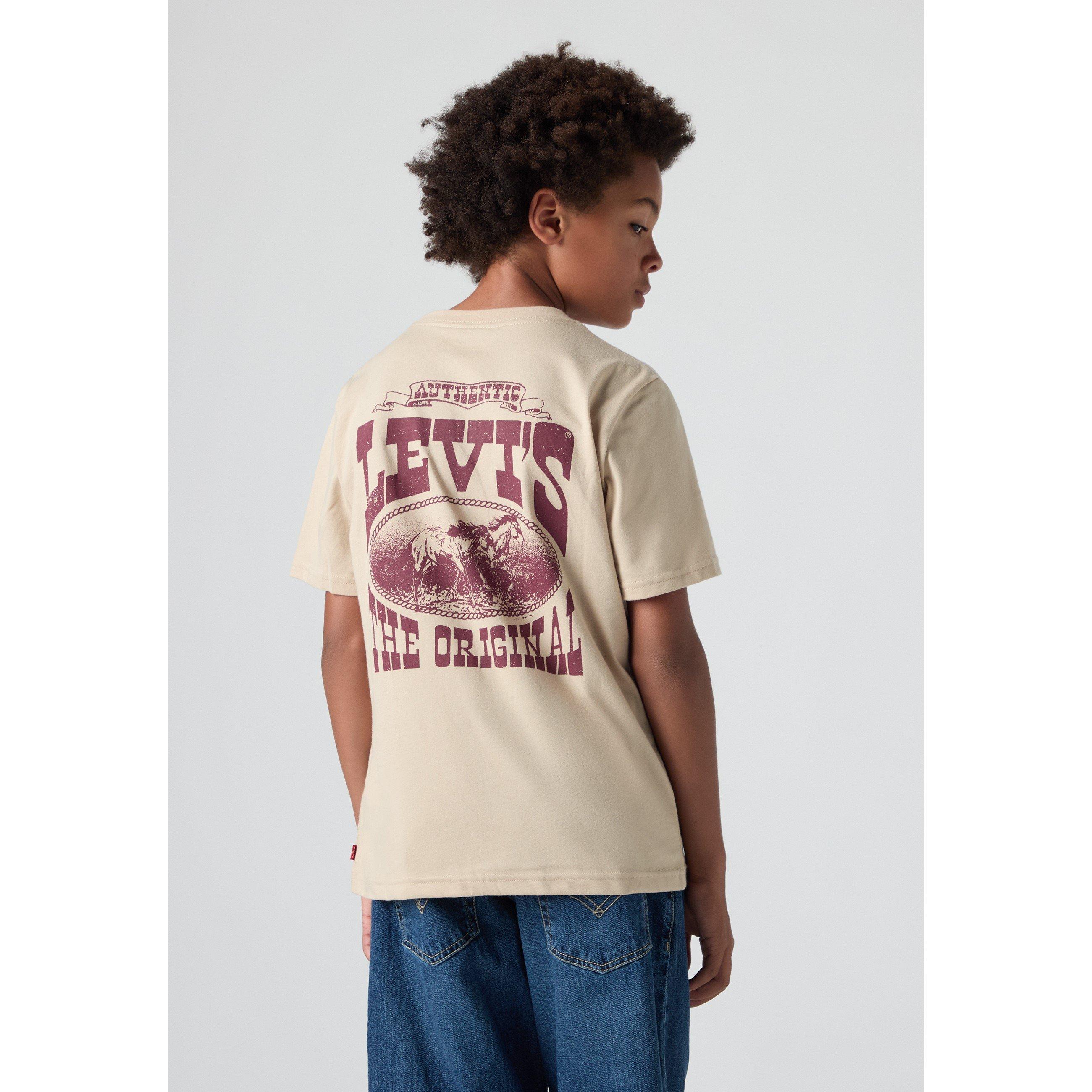 Hvid GAB - Levis - Kids' Regular Fit Graphic T-Shirt - 4