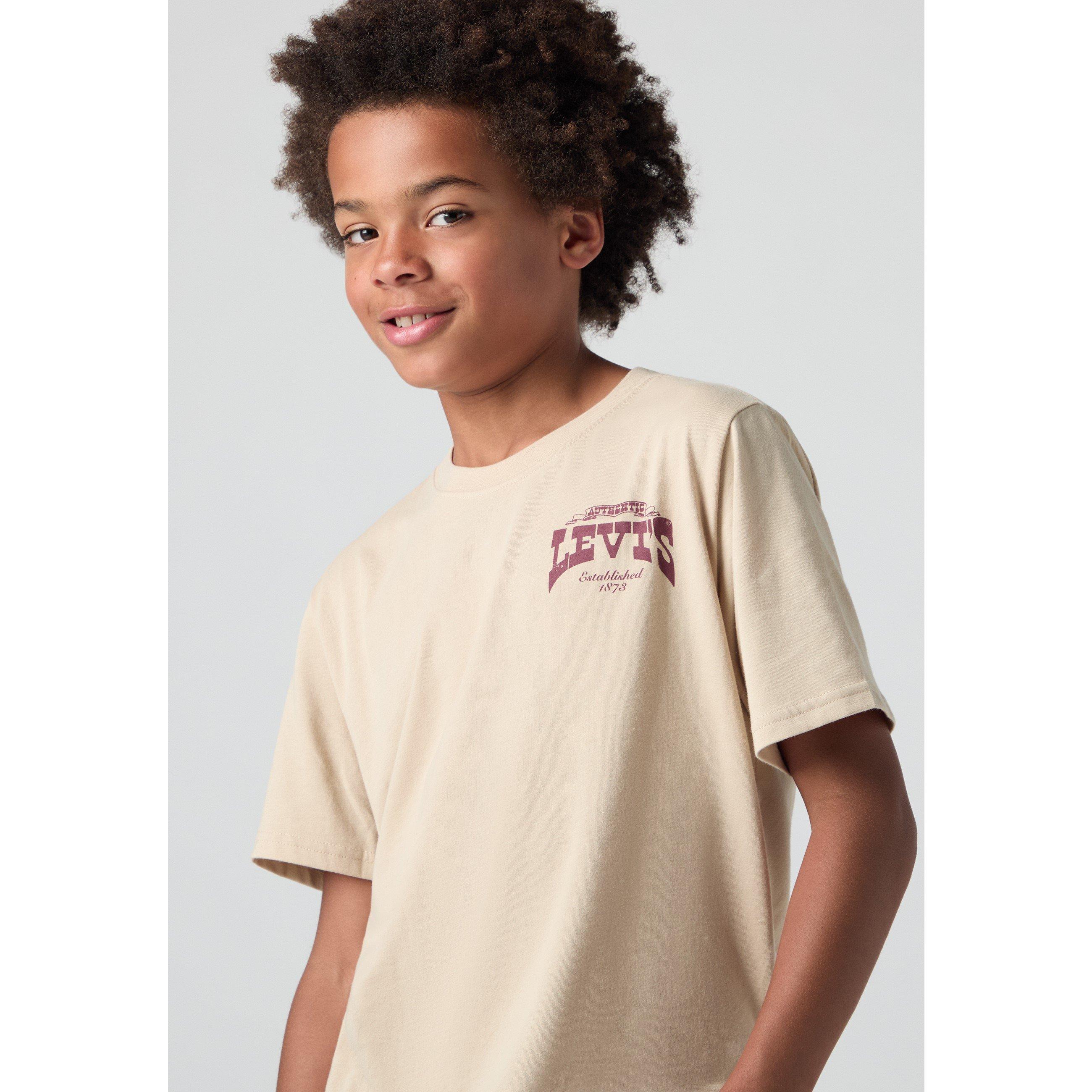 Hvid GAB - Levis - Kids' Regular Fit Graphic T-Shirt - 5