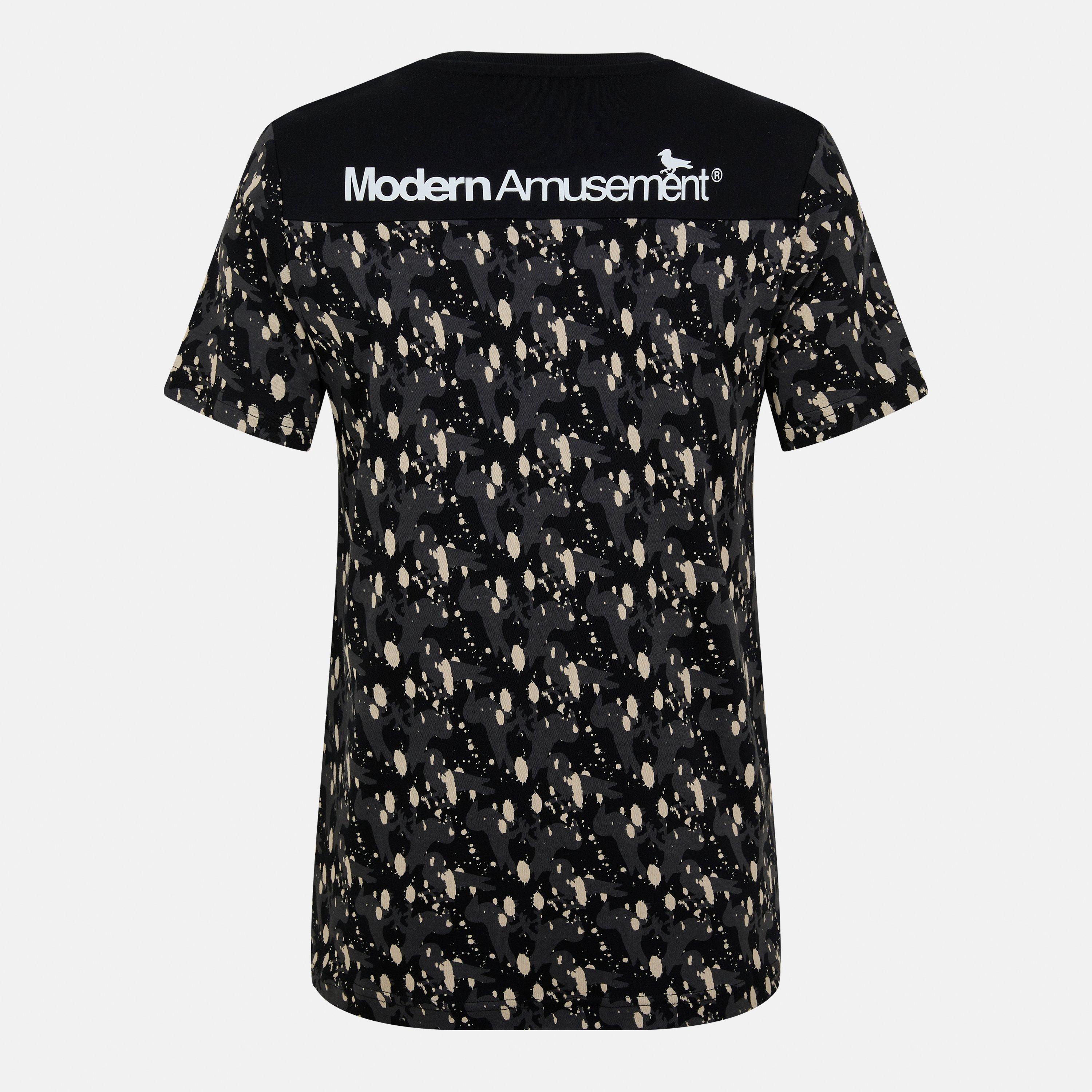 Jet Black Mix - Modern Amusement - Men's Regular Fit T-Shirt - 2