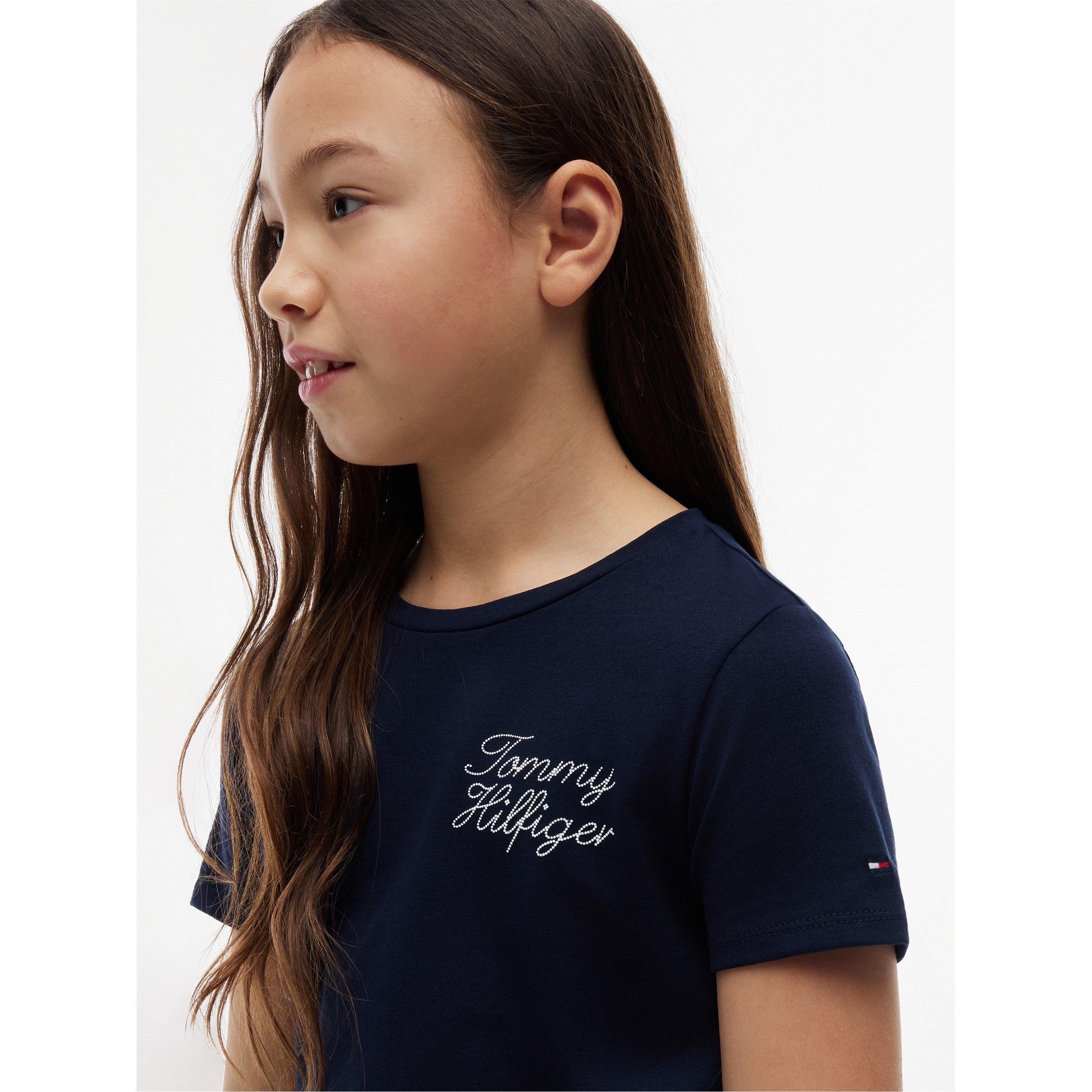 Night Navy C1G - Tommy Hilfiger - Kids' T-Shirt - 3