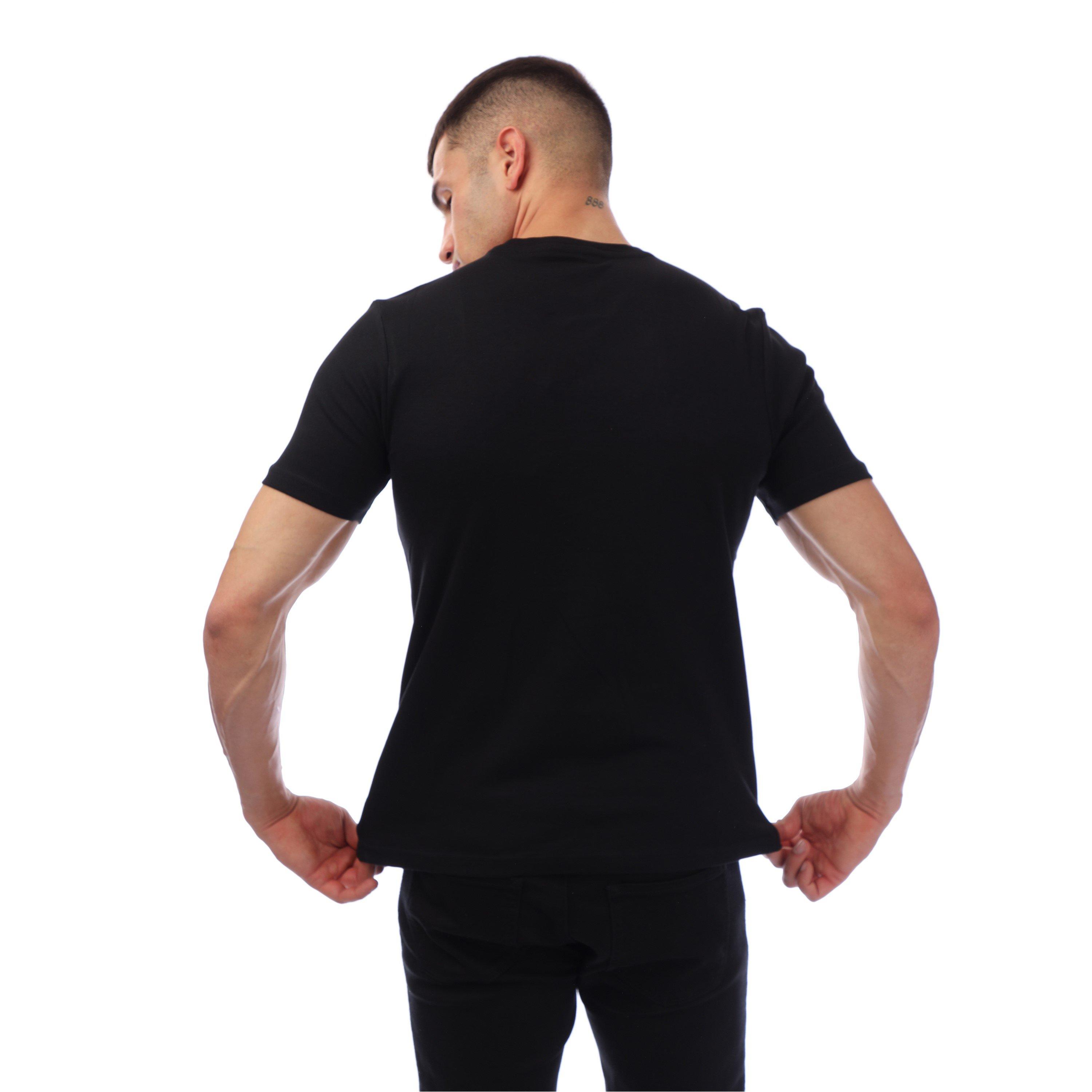 Black - Modern Amusement - Regular Fit Slogan T-Shirt - 3