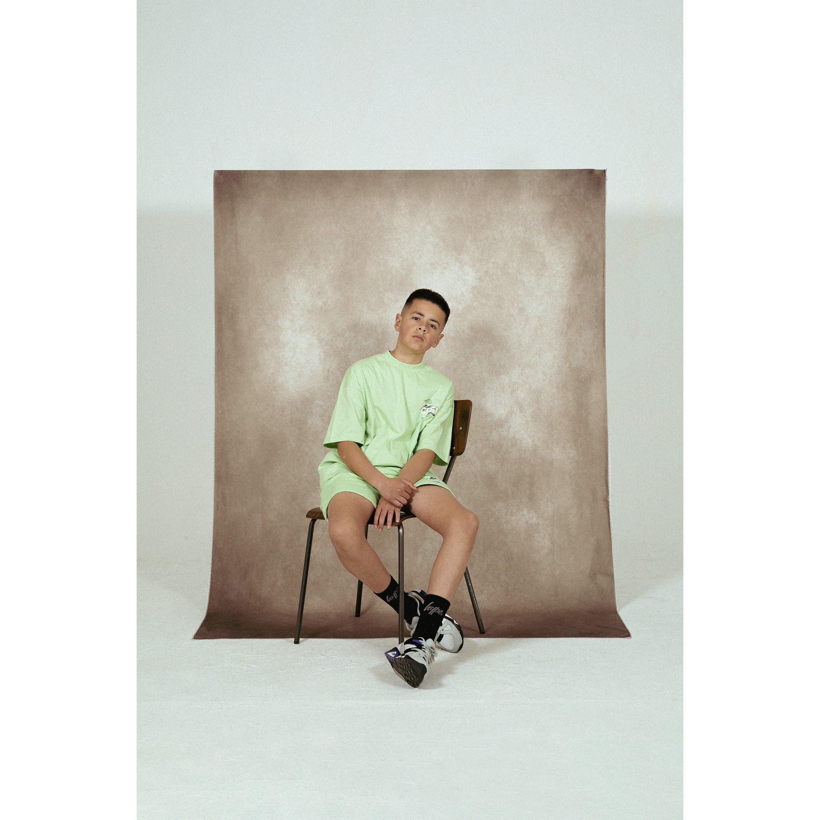 Verde - Hype - Regular Fit Crew T-Shirt - 2