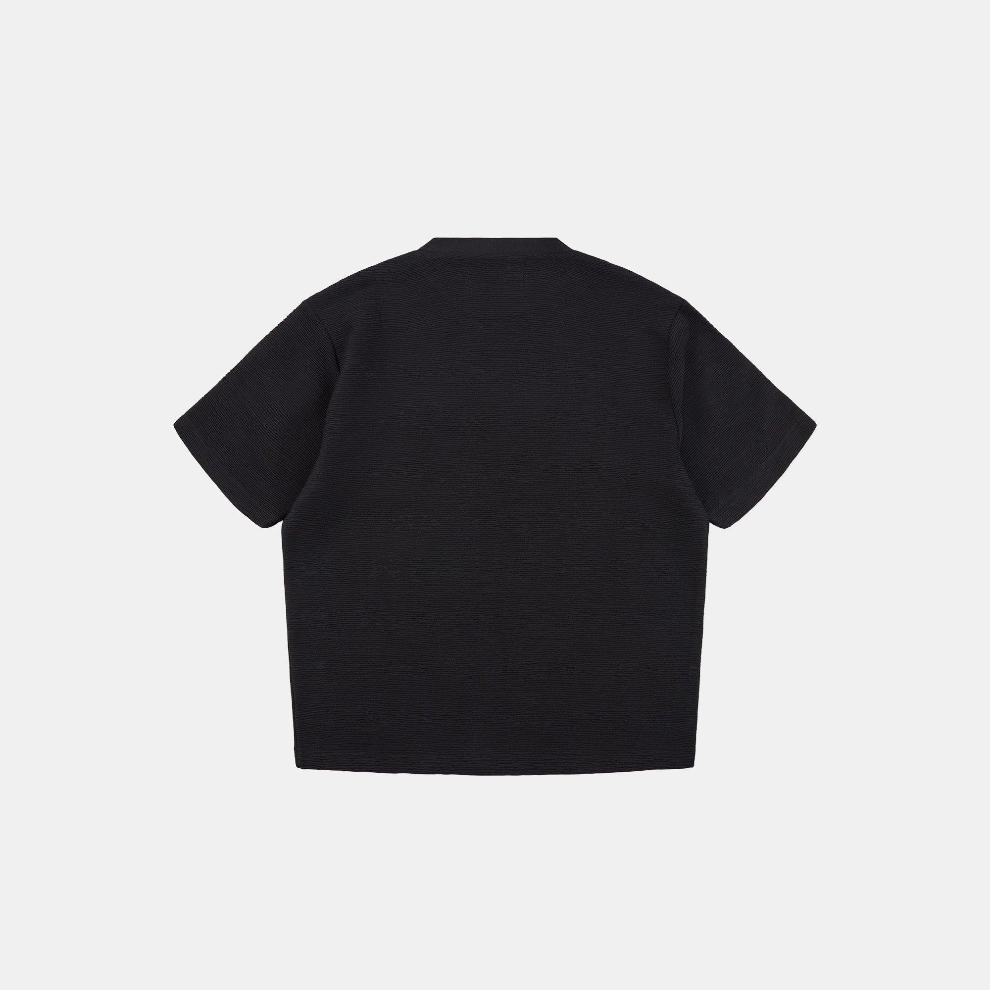 Black - Prevu - Men's Ottoman Tee T-Shirt - 2