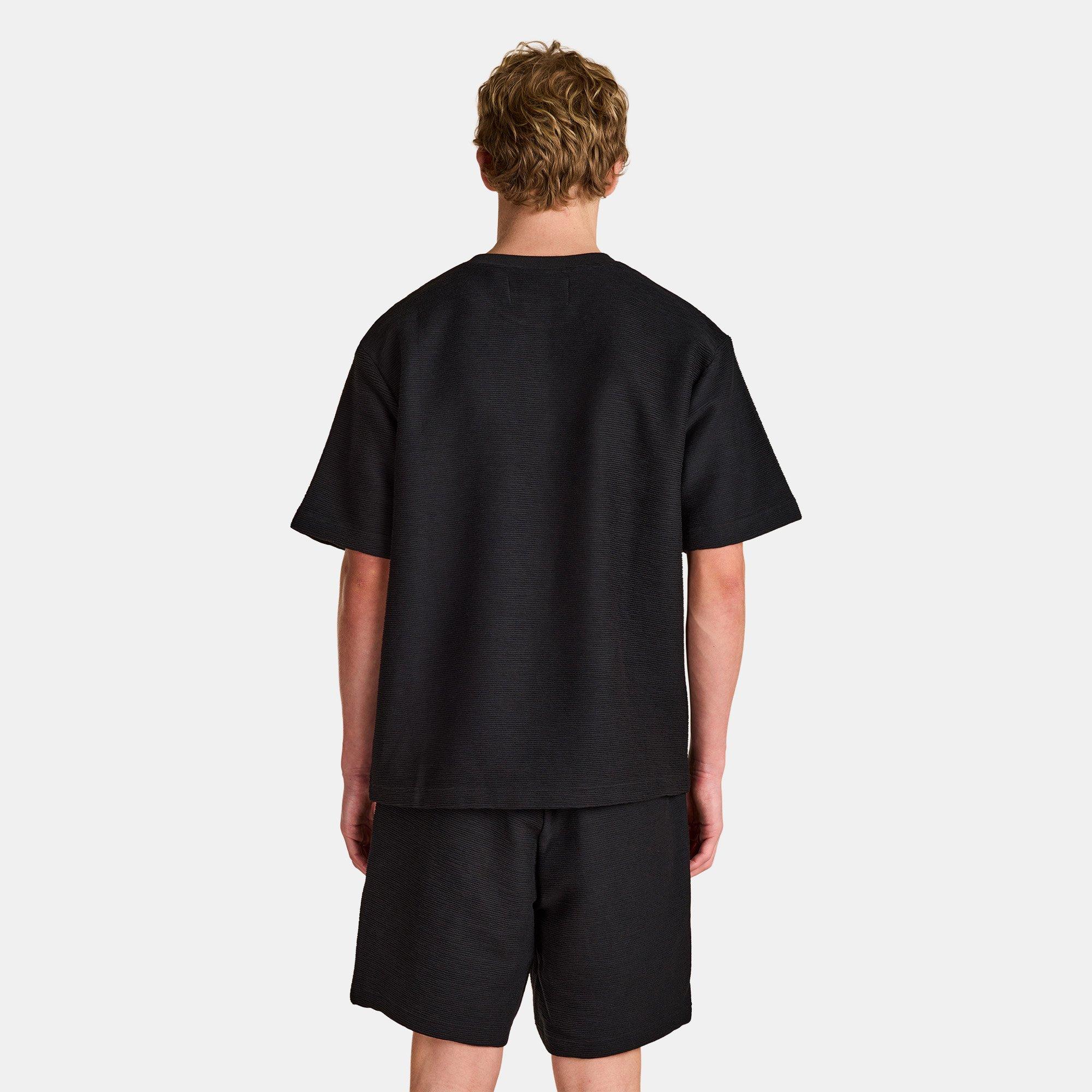 Black - Prevu - Men's Ottoman Tee T-Shirt - 4