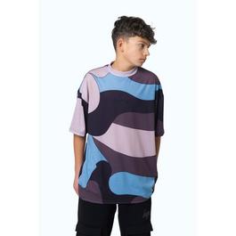 Hype Camo Oversized Regular Fit T-Shirt