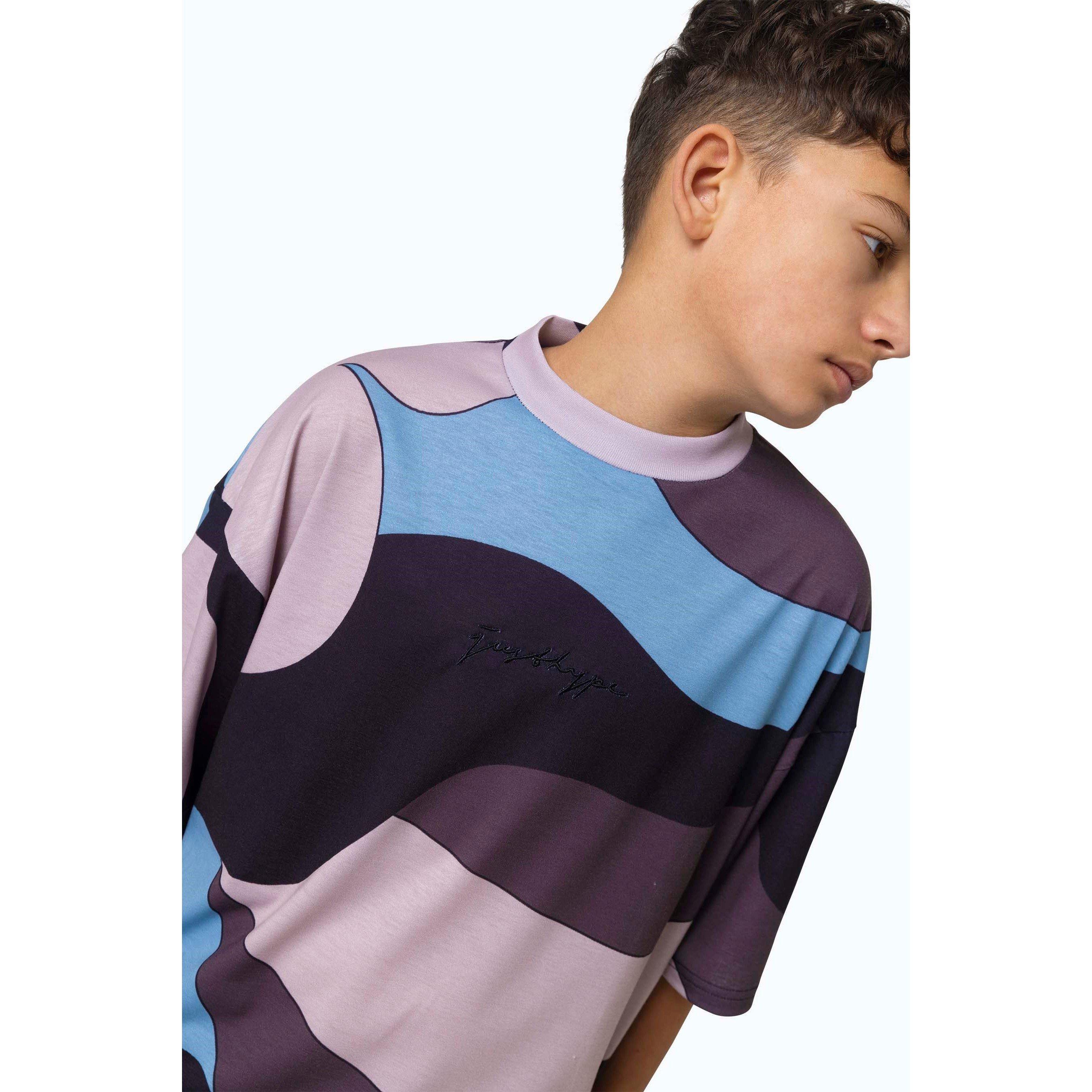 Meerkleurig - Hype - Camo Oversized Regular Fit T-Shirt - 4