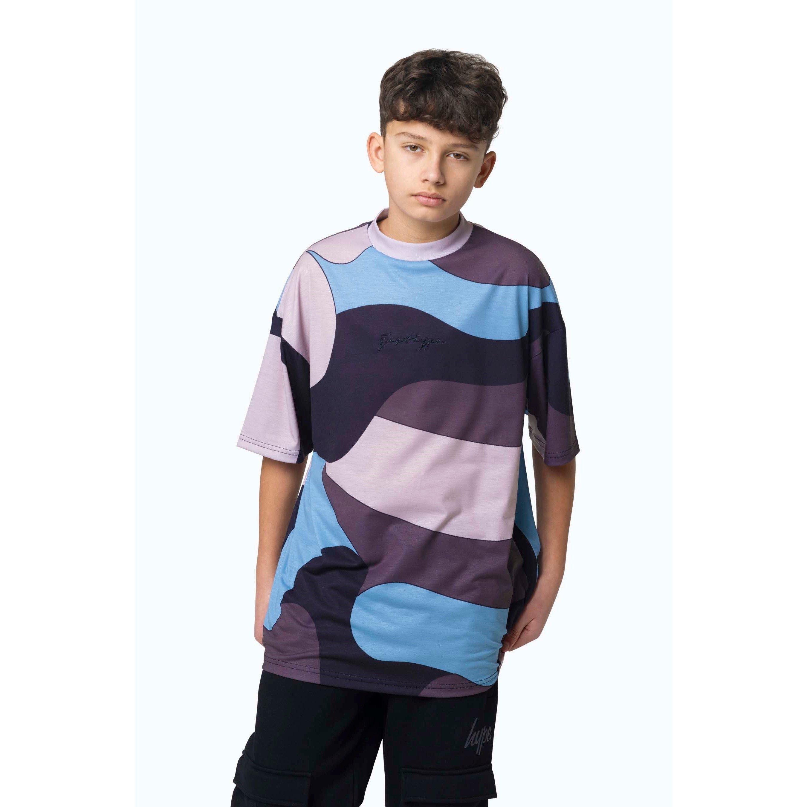 Meerkleurig - Hype - Camo Oversized Regular Fit T-Shirt - 5