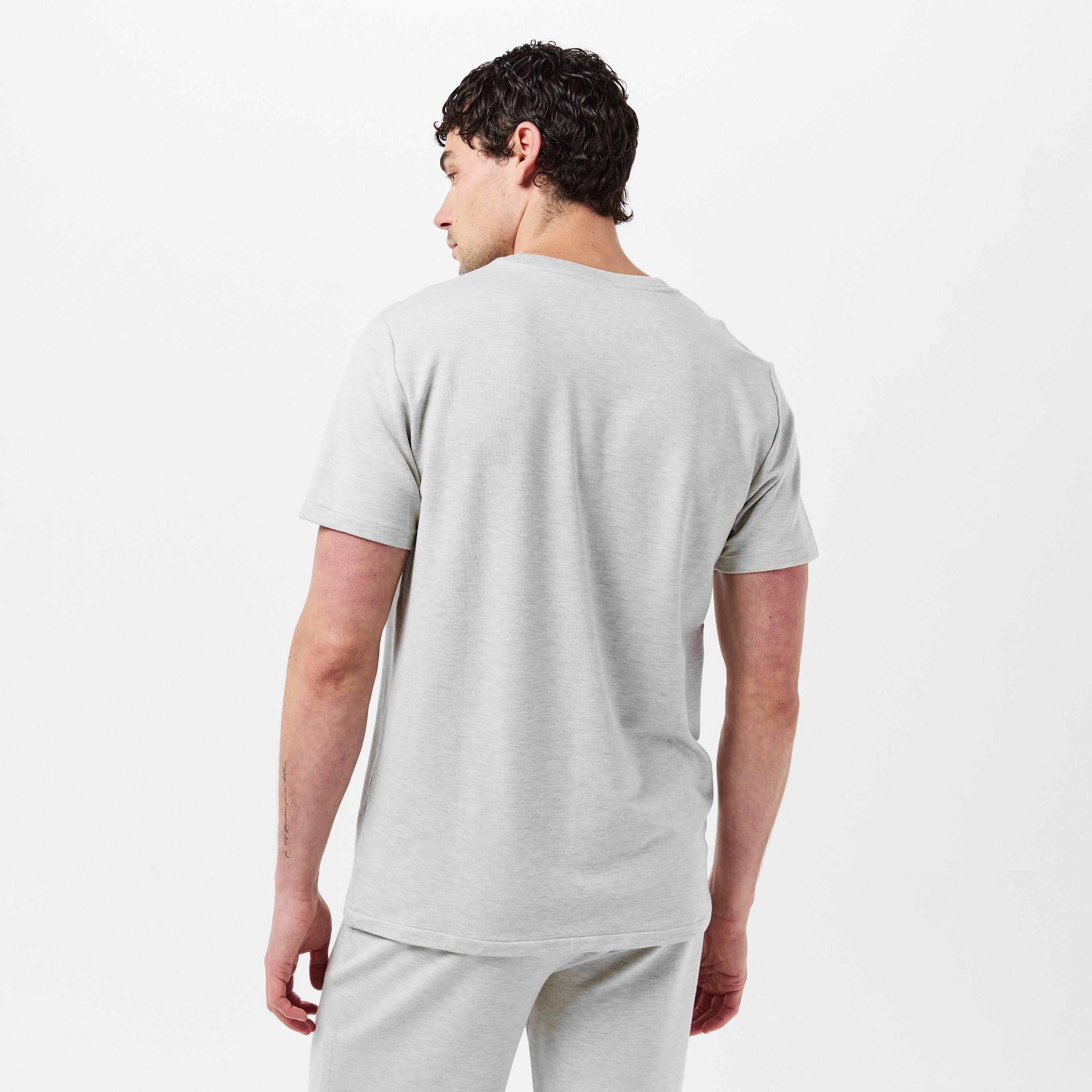 Light Sprt Hthr - Polo Ralph Lauren - Men's Puck Logo T-Shirt - 4