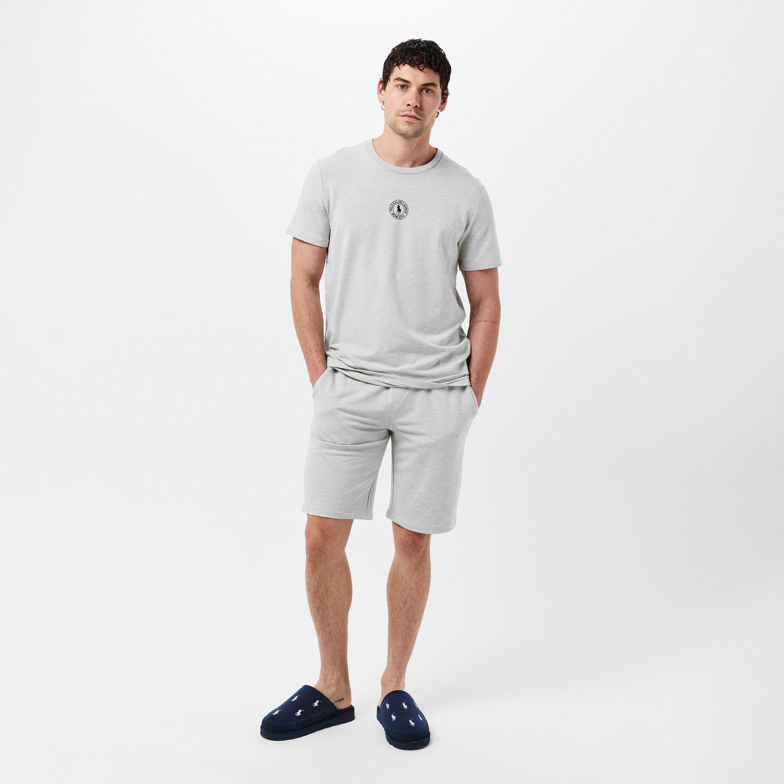 Light Sprt Hthr - Polo Ralph Lauren - Men's Puck Logo T-Shirt - 6