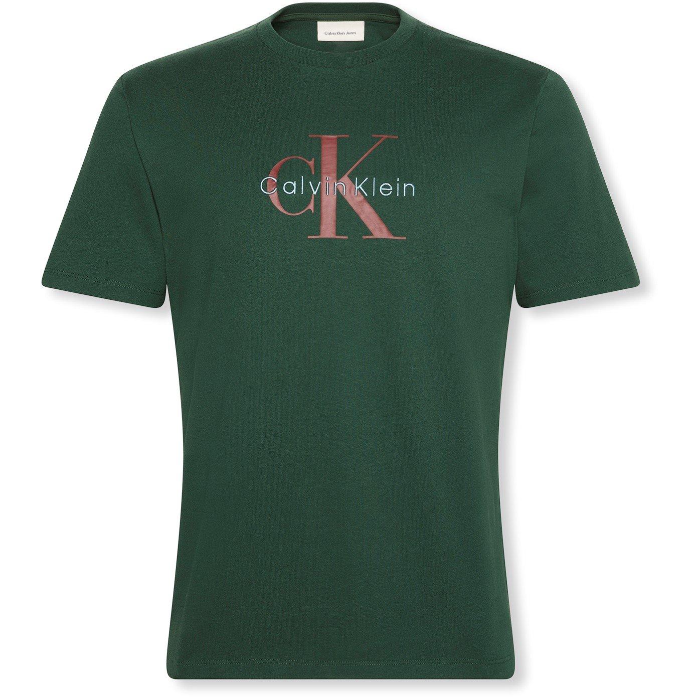 Calvin Klein Jeans Men's Monogram T-Shirt - Sycamore Llg - XL