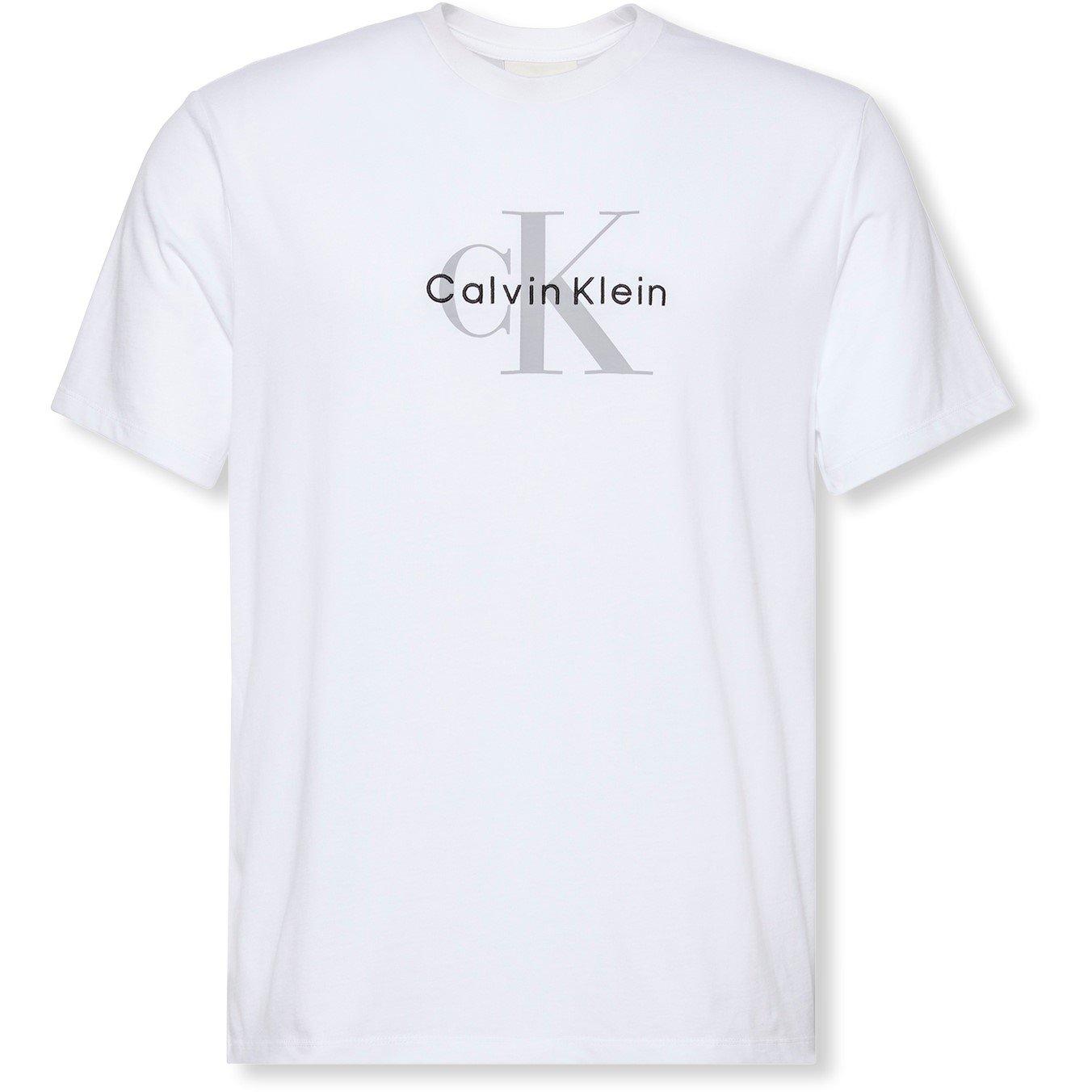 Calvin Klein Jeans Men's Monogram T-Shirt - White - L