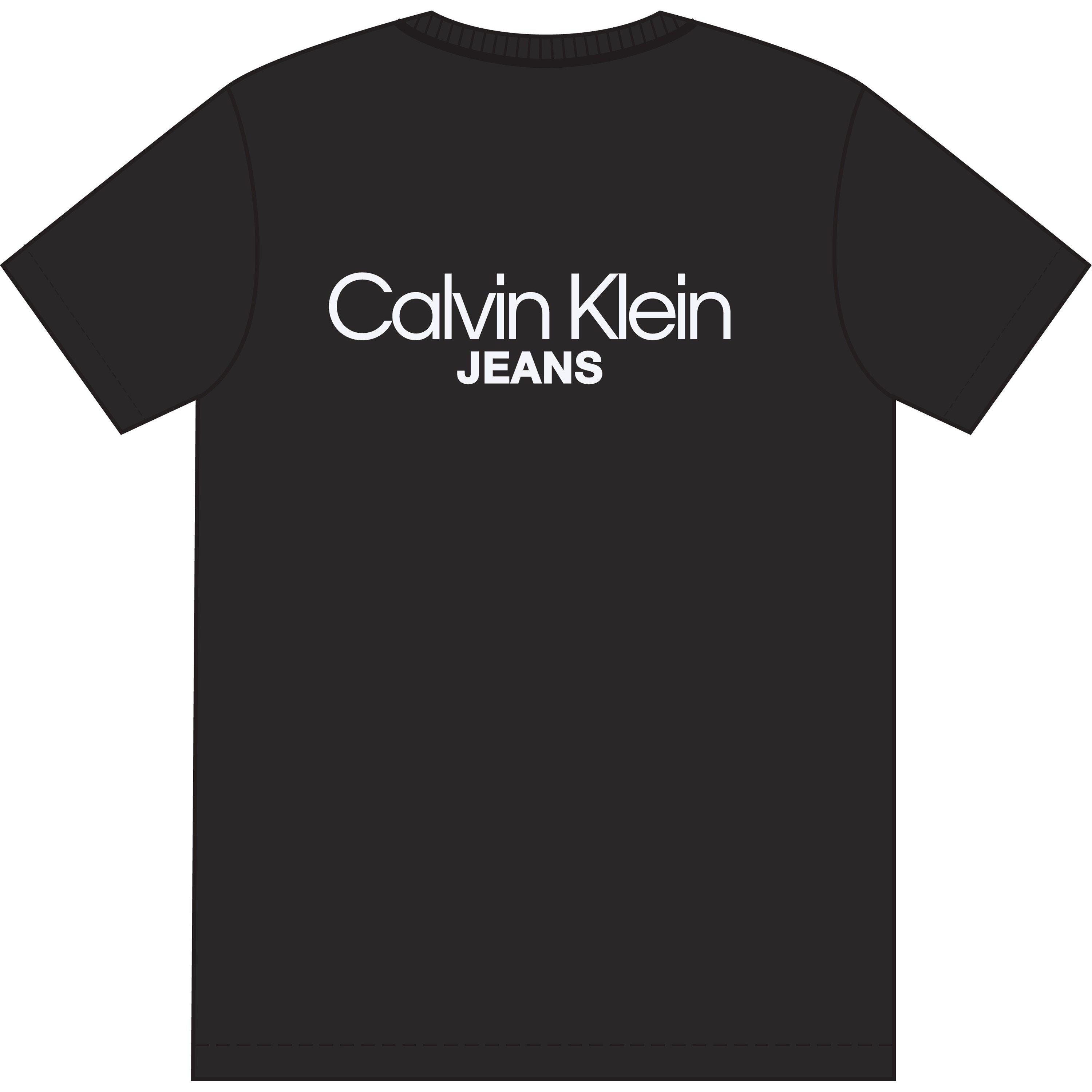 Nero UB1 - Calvin Klein Jeans - Men's Regular Fit Back Print T-Shirt - 2