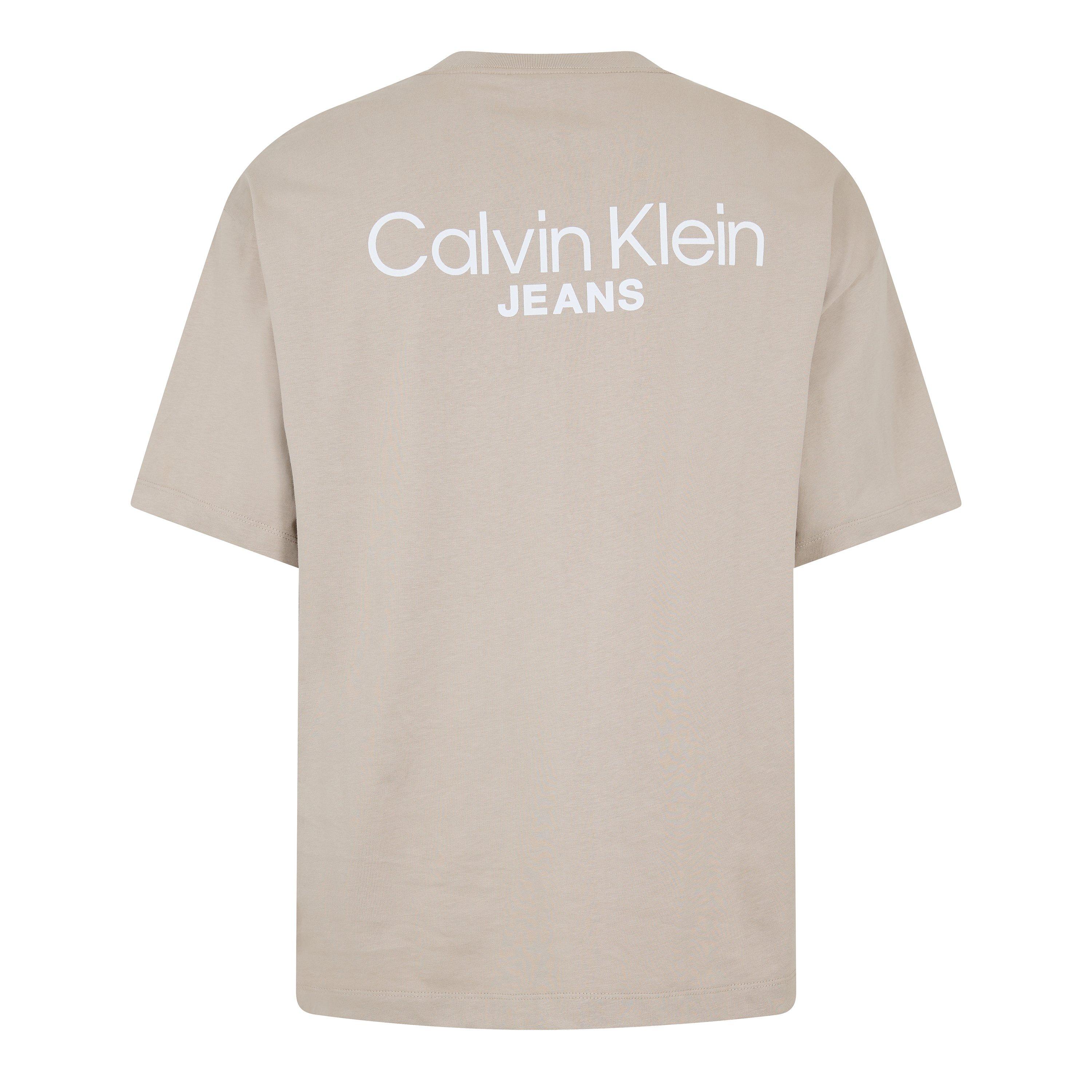 Ancient Marble - Calvin Klein Jeans - Men's Regular Fit Back Print T-Shirt - 2