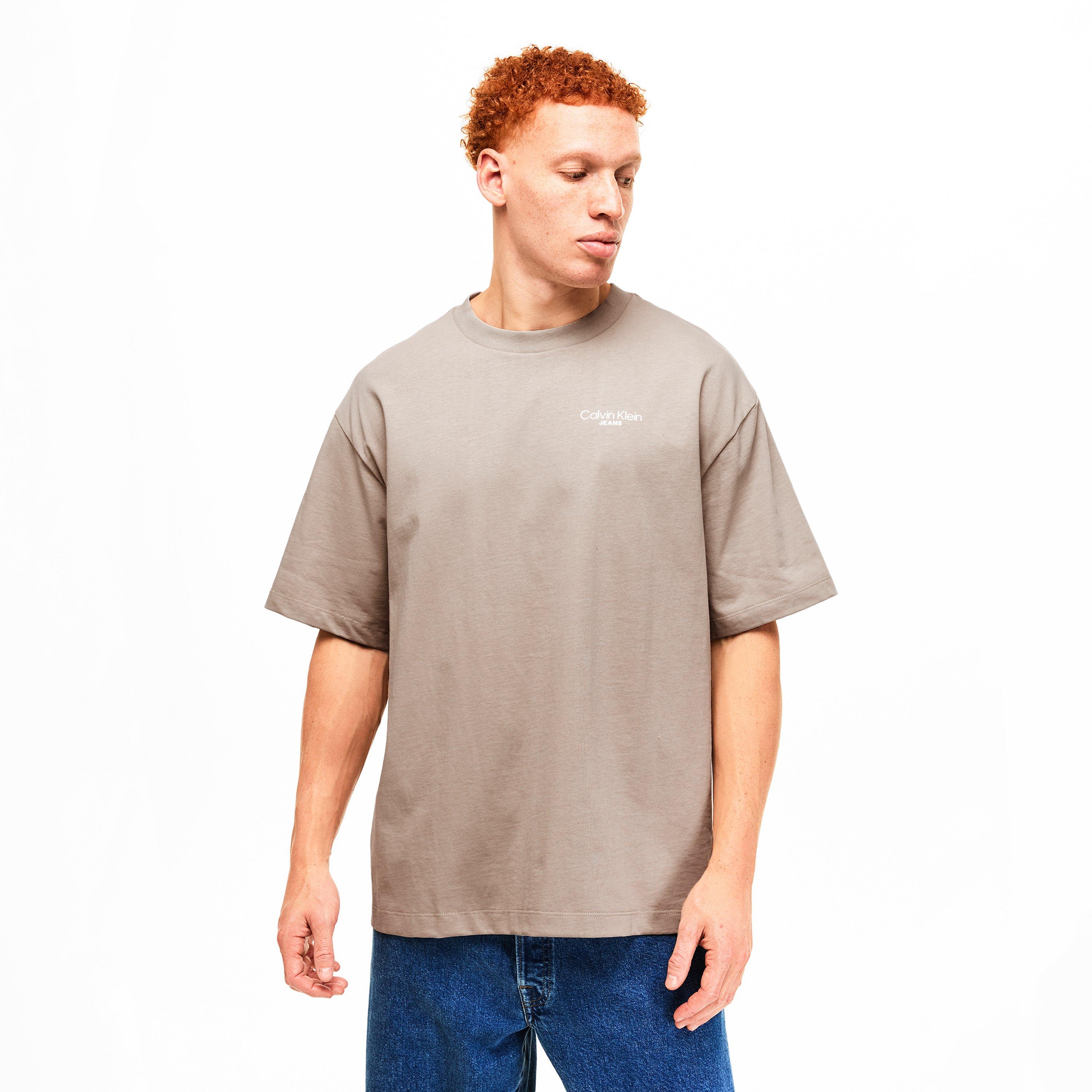 Ancient Marble - Calvin Klein Jeans - Men's Regular Fit Back Print T-Shirt - 3