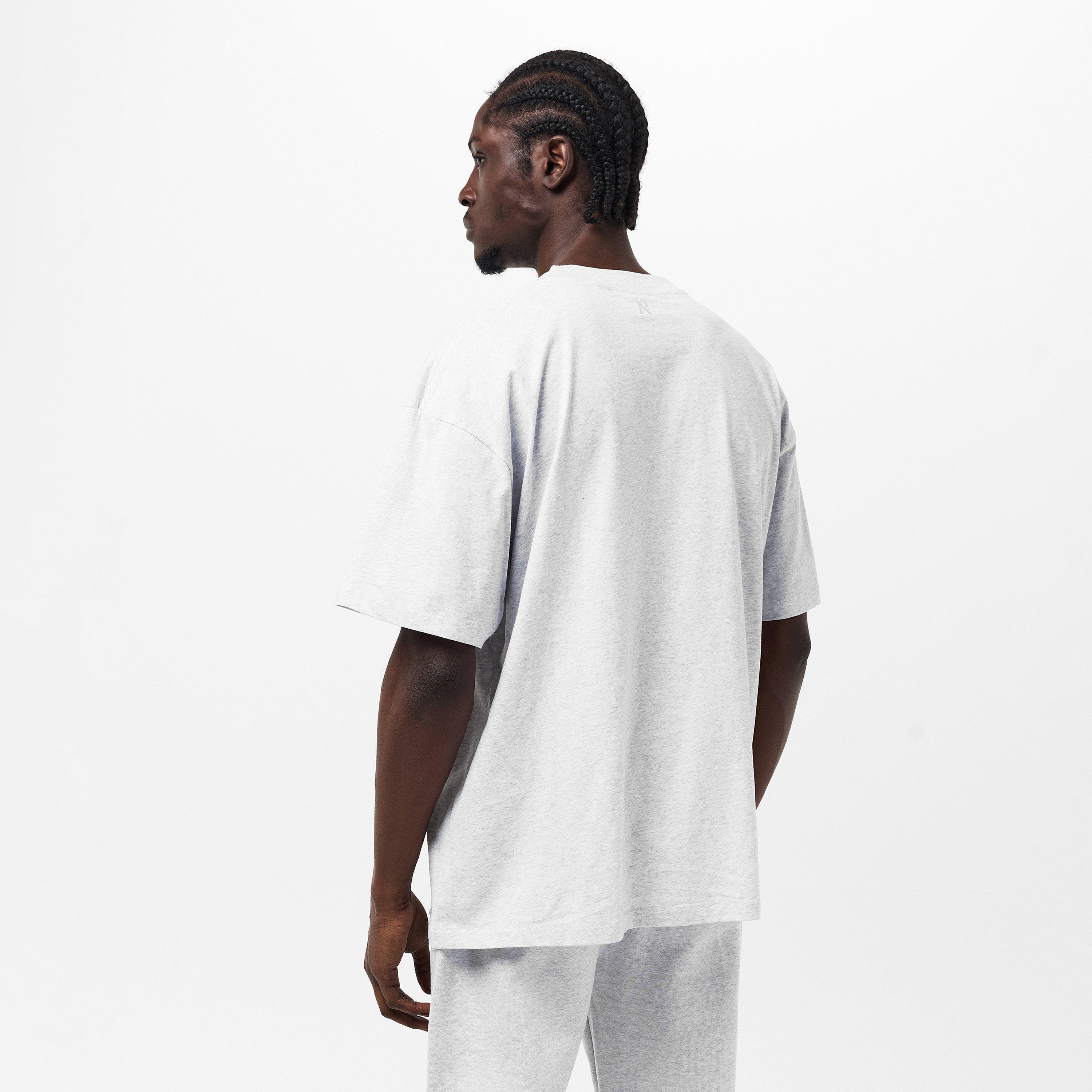 Ice Grey Marl - Represent - Men's Regular Fit T-Shirt - 4