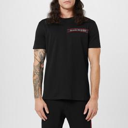 Alexander McQueen Logo Tape T Shirt