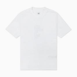 CP Company VERTICAL LOGO TEE Sn41