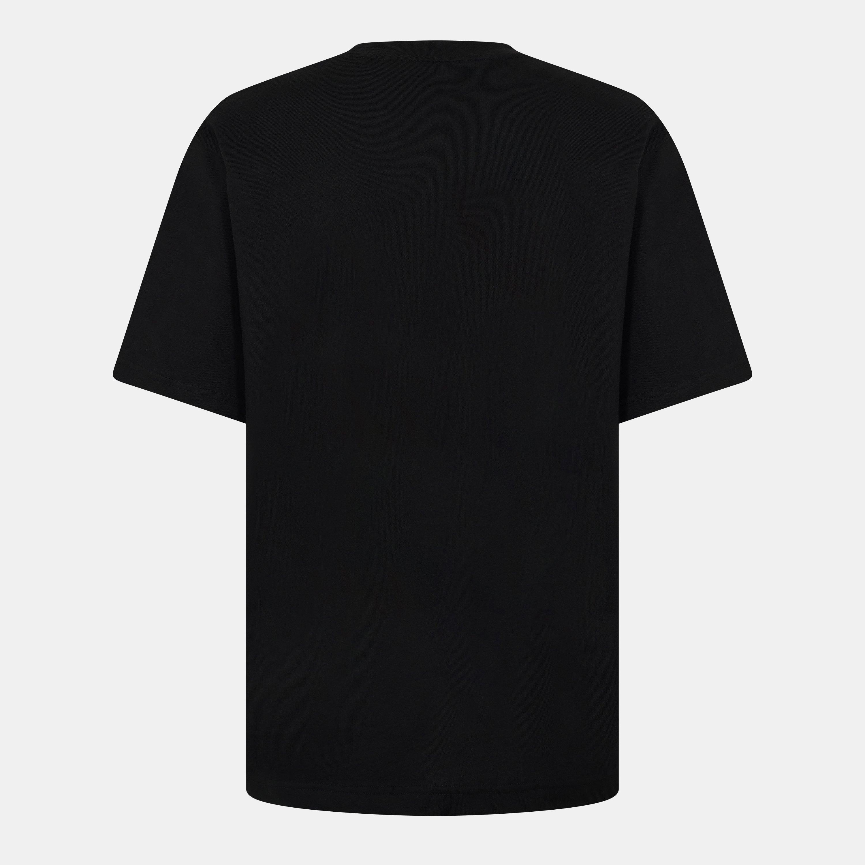 Black 001 - Hugo - Men's Divis  Red Cotton T-Shirt - 2