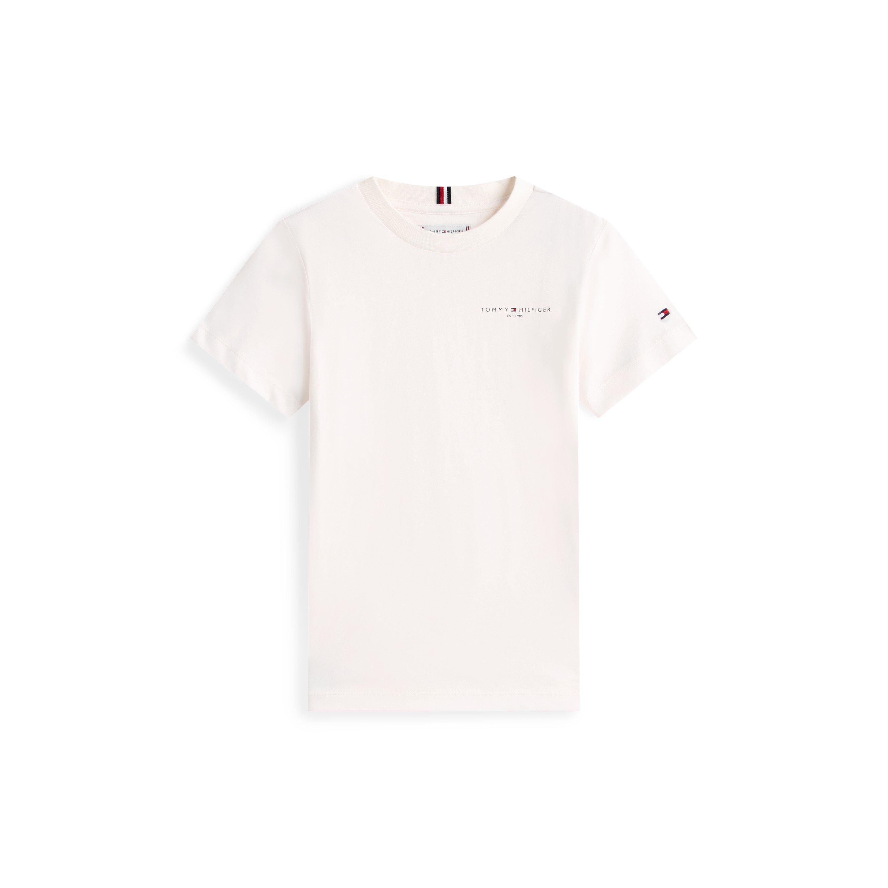 Tommy Hilfiger Boys Kids' Mini Corp T-Shirt - Ancient White - 10Y
