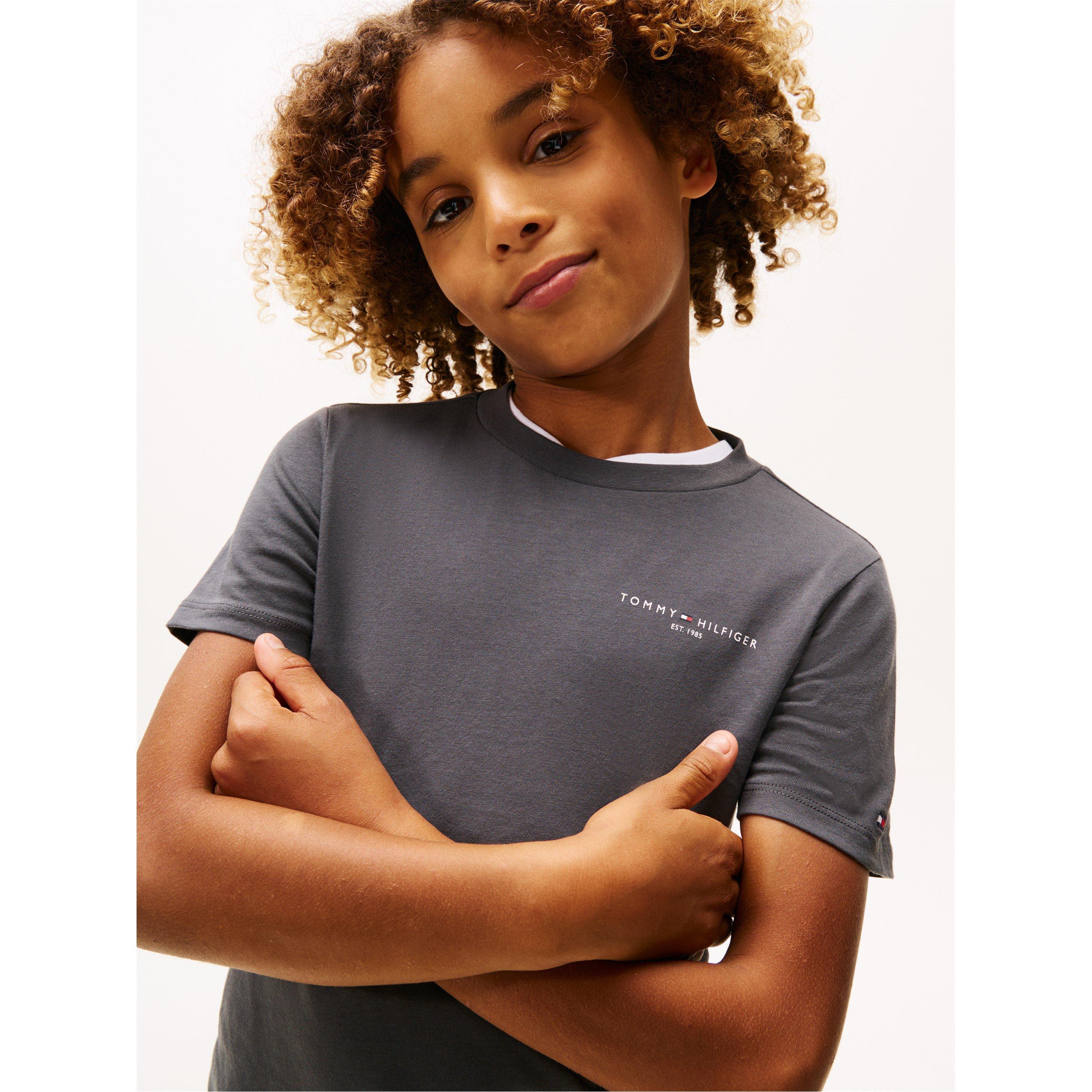 Wash Black PT2 - Tommy Hilfiger - Kids' Mini Corp T-Shirt - 3
