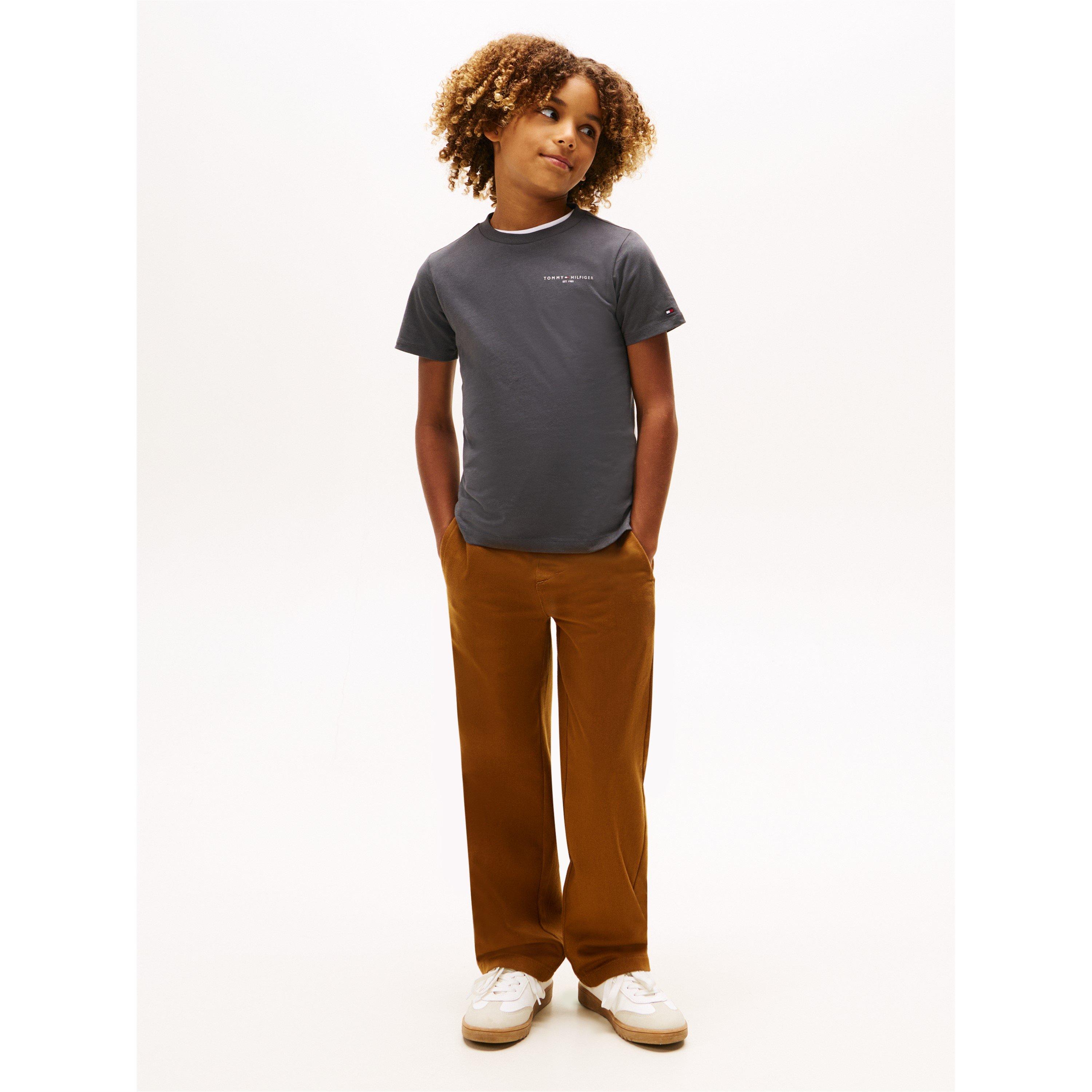 Wash Black PT2 - Tommy Hilfiger - Kids' Mini Corp T-Shirt - 4