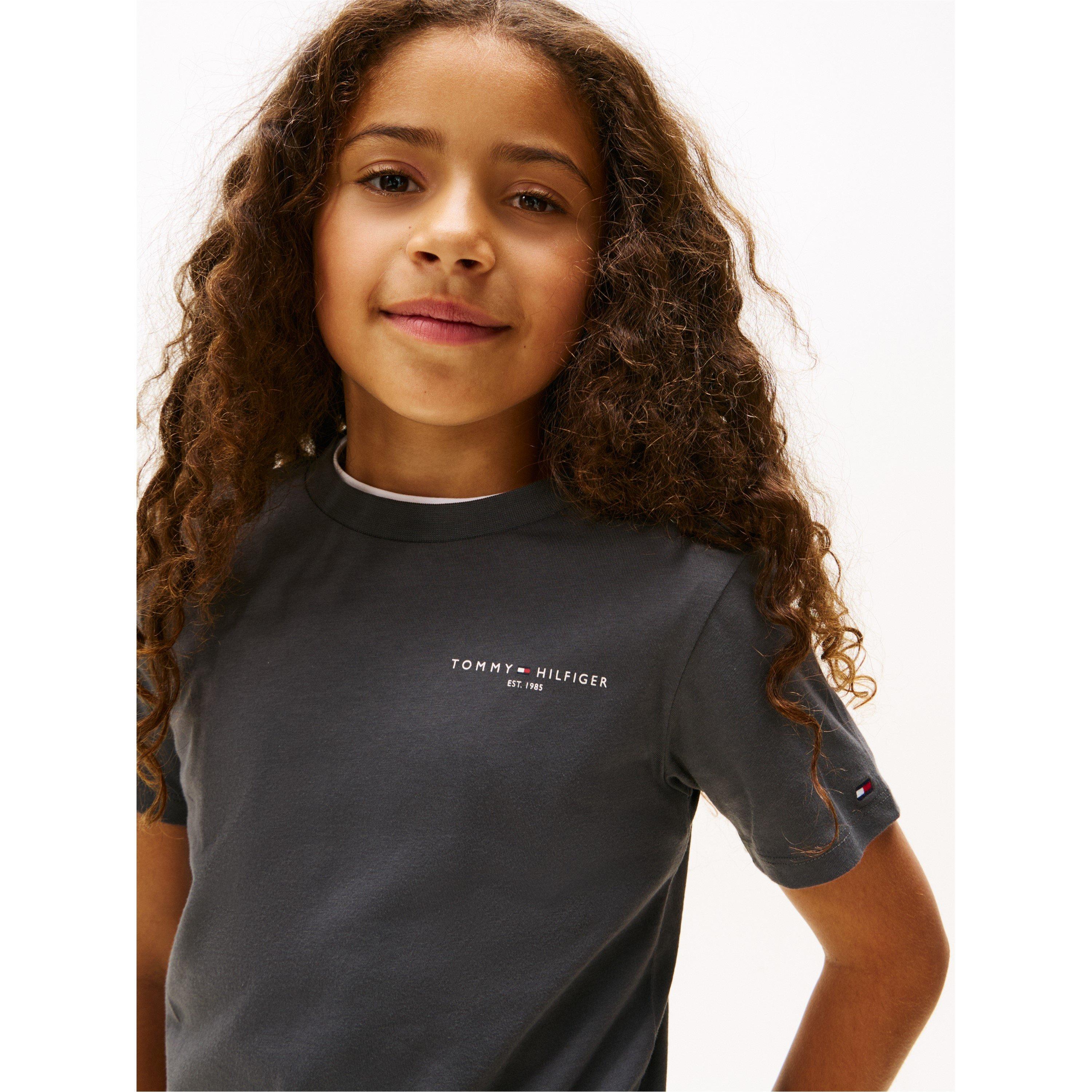 Wash Black PT2 - Tommy Hilfiger - Kids' Mini Corp T-Shirt - 6