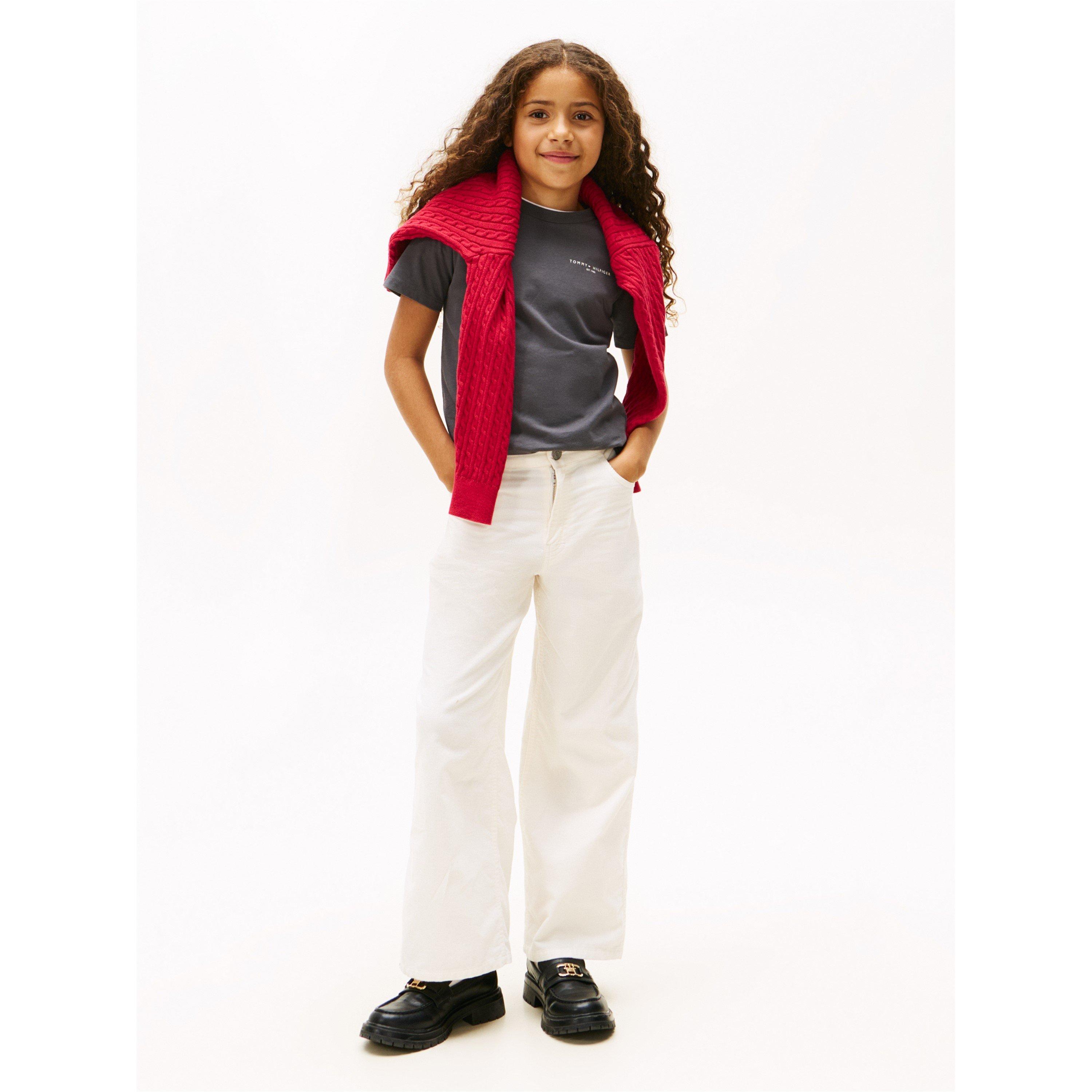 Wash Black PT2 - Tommy Hilfiger - Kids' Mini Corp T-Shirt - 7