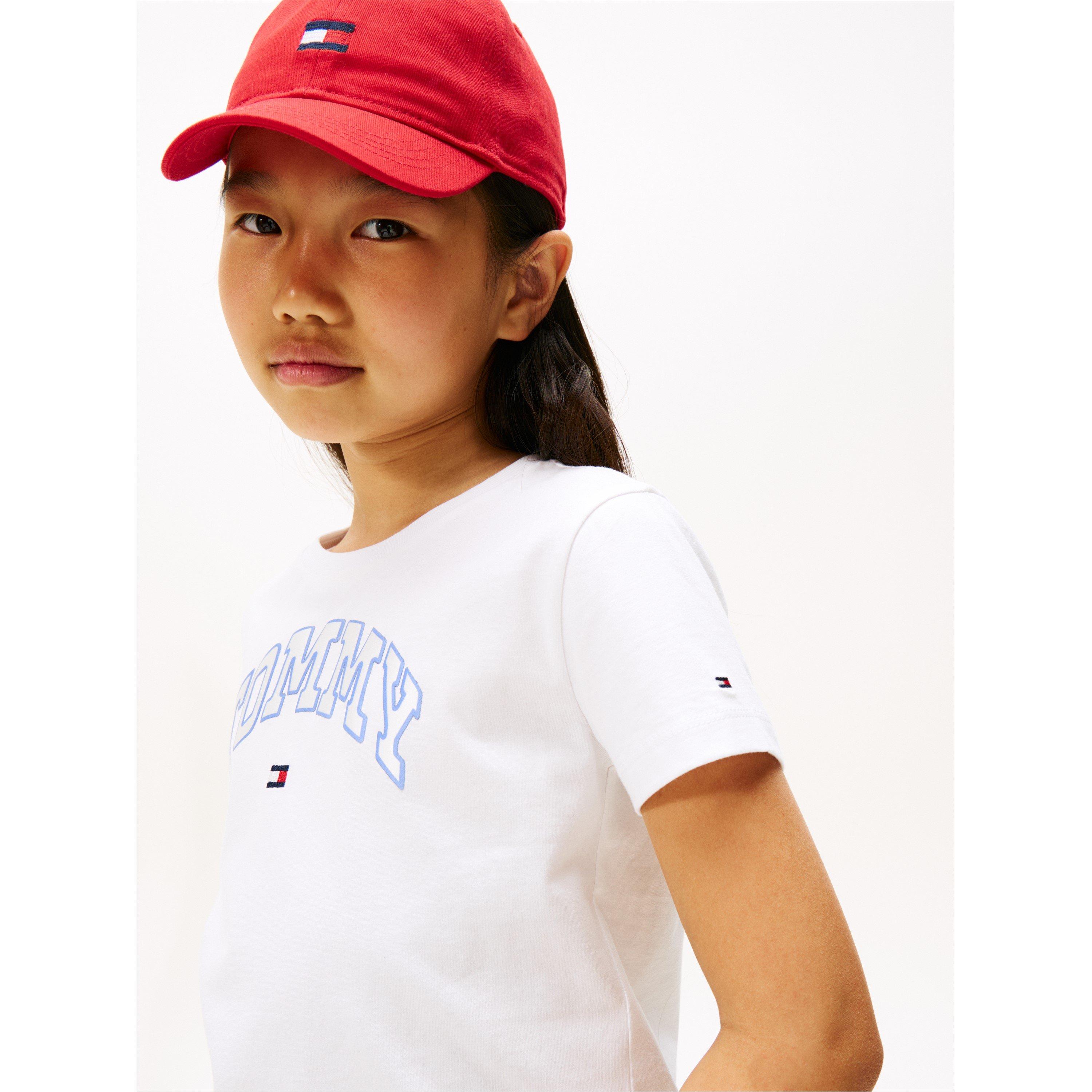 Bijeli YBR - Tommy Hilfiger - Kids' Varsity Regular Fit T-Shirt - 2