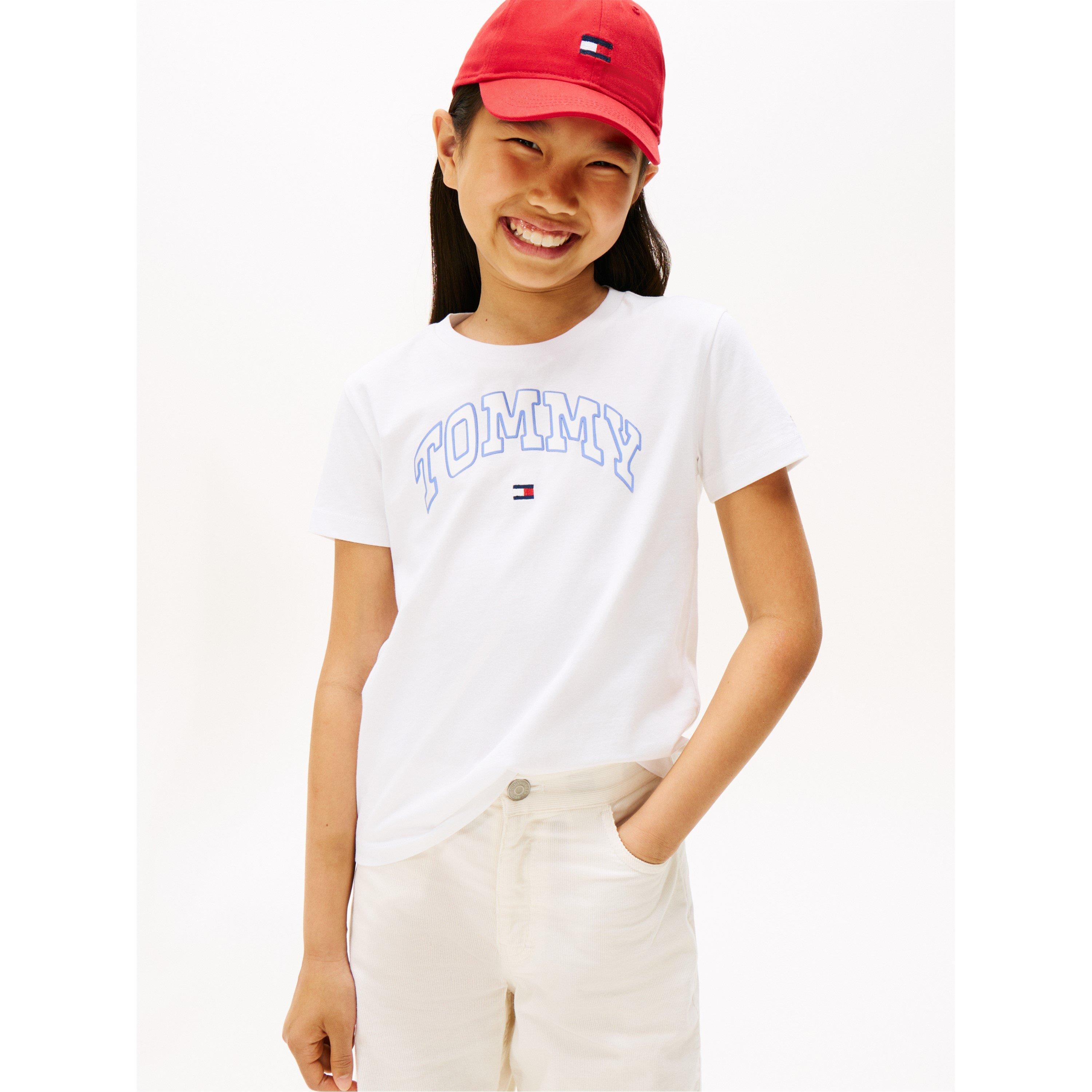 Bijeli YBR - Tommy Hilfiger - Kids' Varsity Regular Fit T-Shirt - 3
