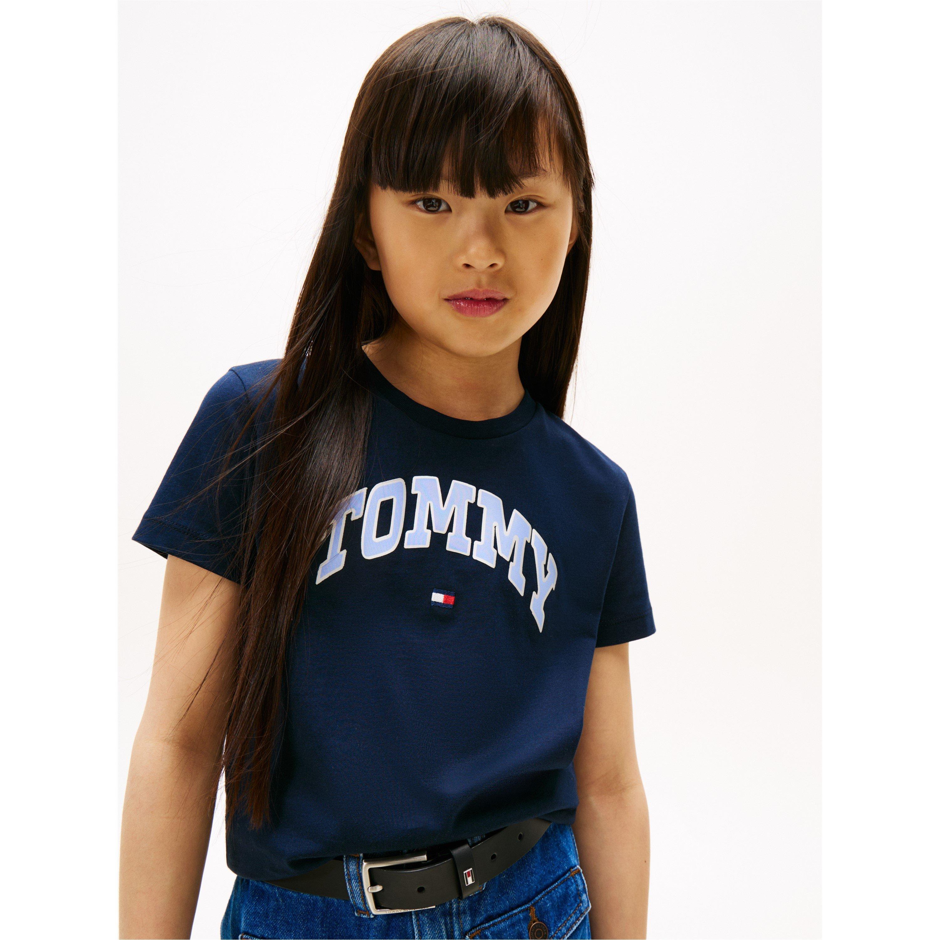 Night Navy C1G - Tommy Hilfiger - Kids' Varsity Breathable T-Shirt - 2