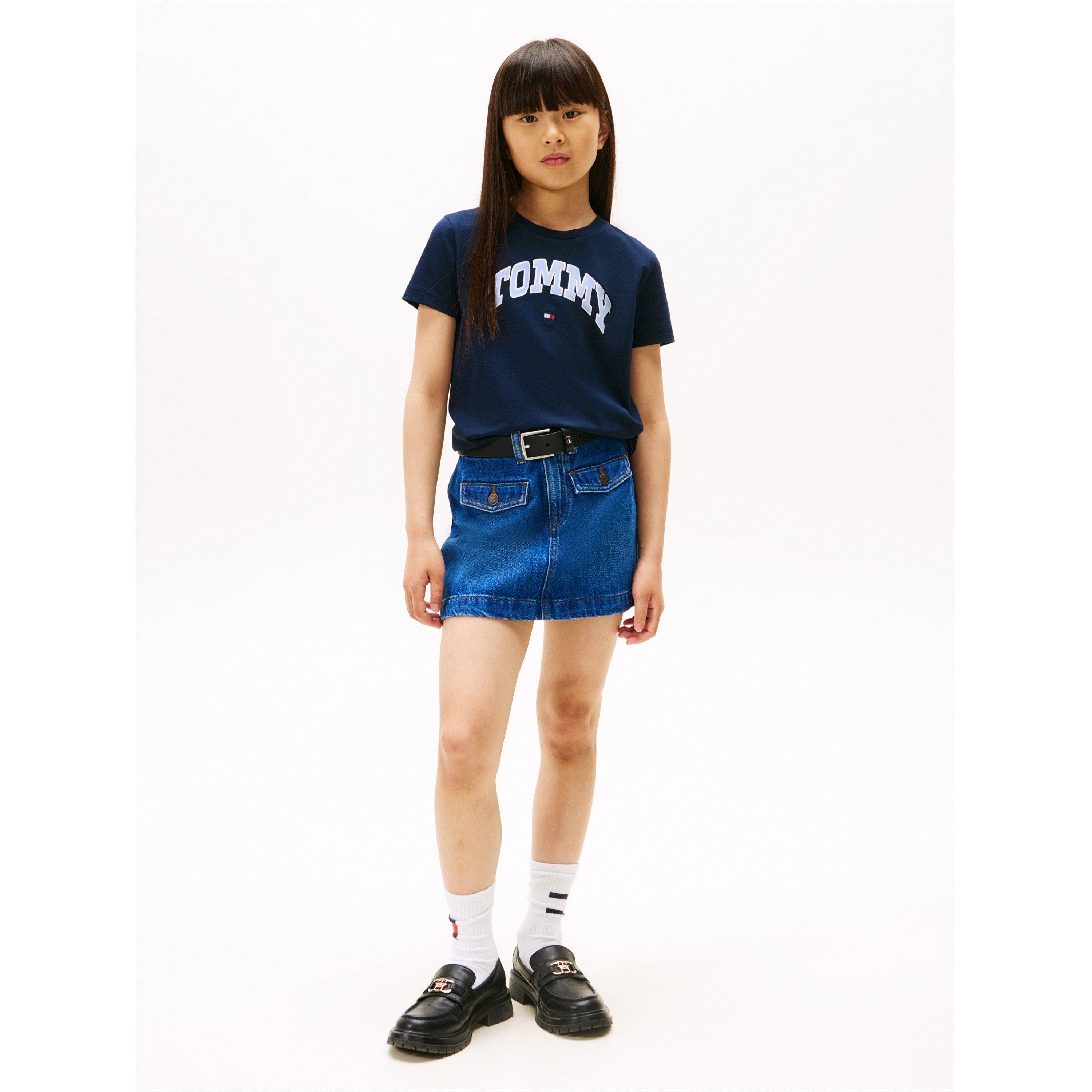 Night Navy C1G - Tommy Hilfiger - Kids' Varsity Breathable T-Shirt - 4