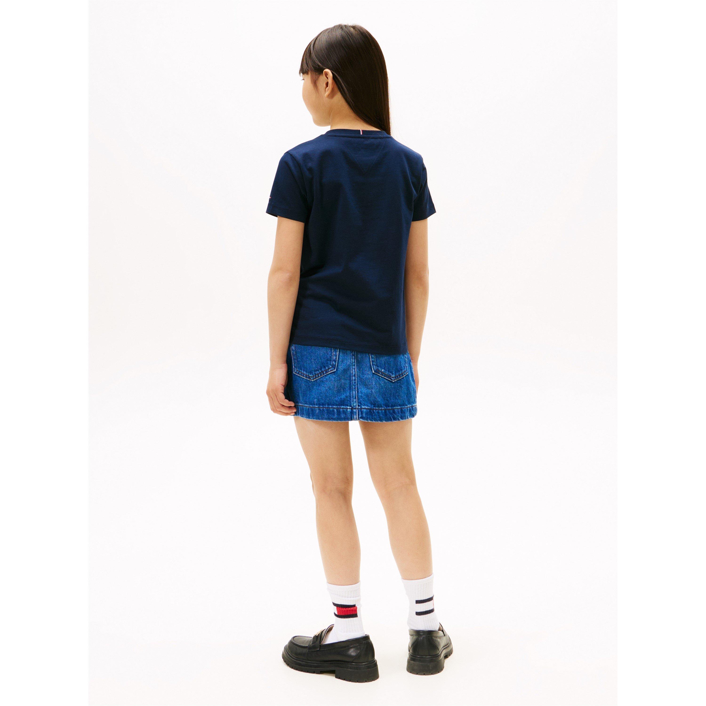 Night Navy C1G - Tommy Hilfiger - Kids' Varsity Breathable T-Shirt - 5