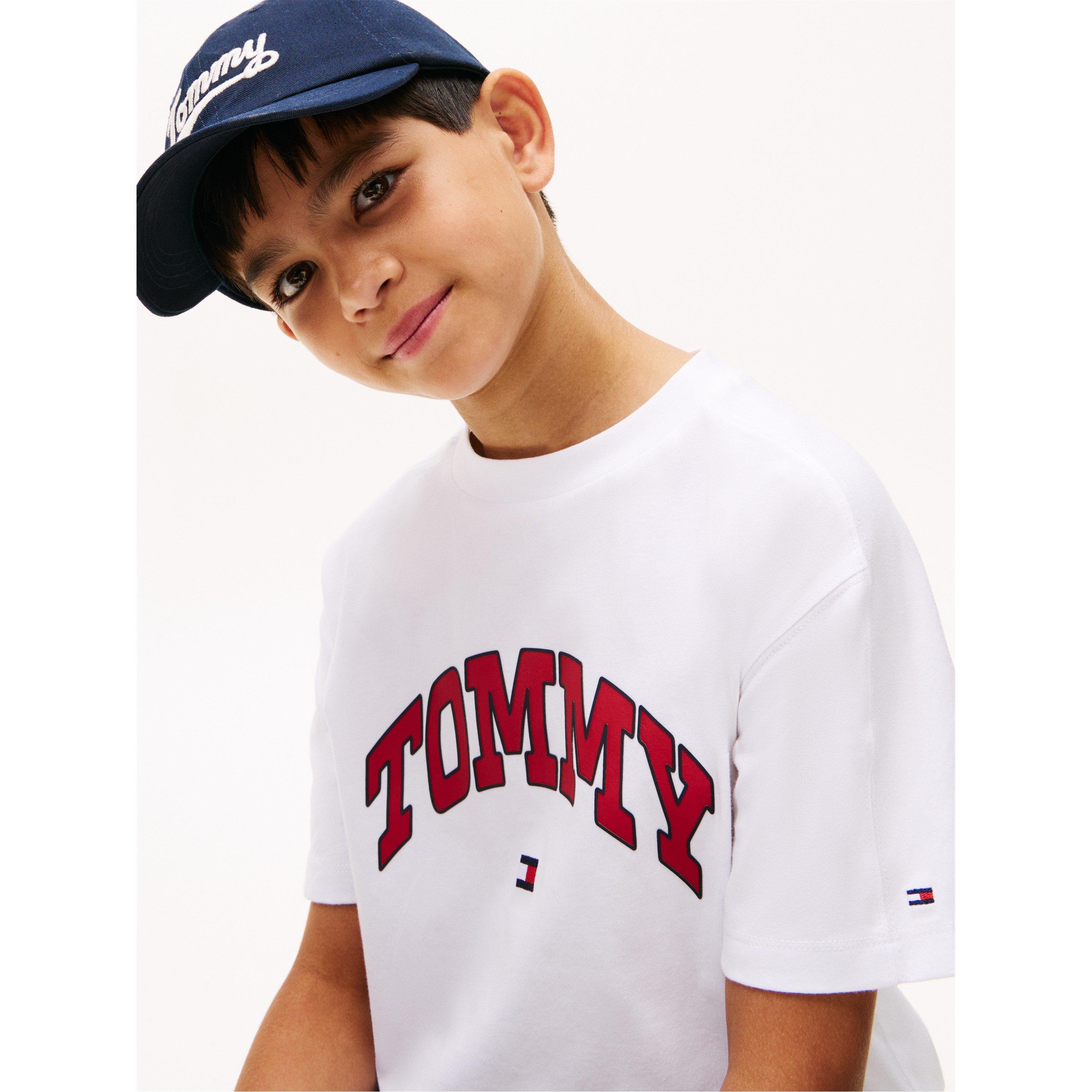 Bijeli YBR - Tommy Hilfiger - Kids' Varsity Regular Fit T-Shirt - 2