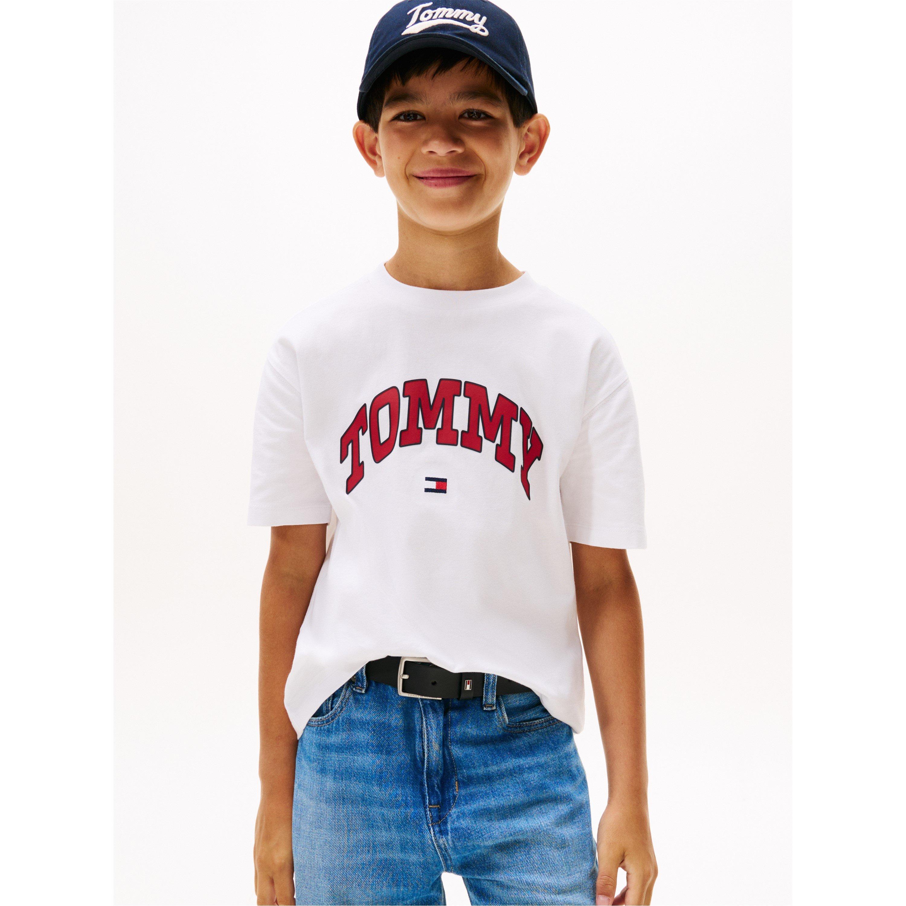 Bijeli YBR - Tommy Hilfiger - Kids' Varsity Regular Fit T-Shirt - 3