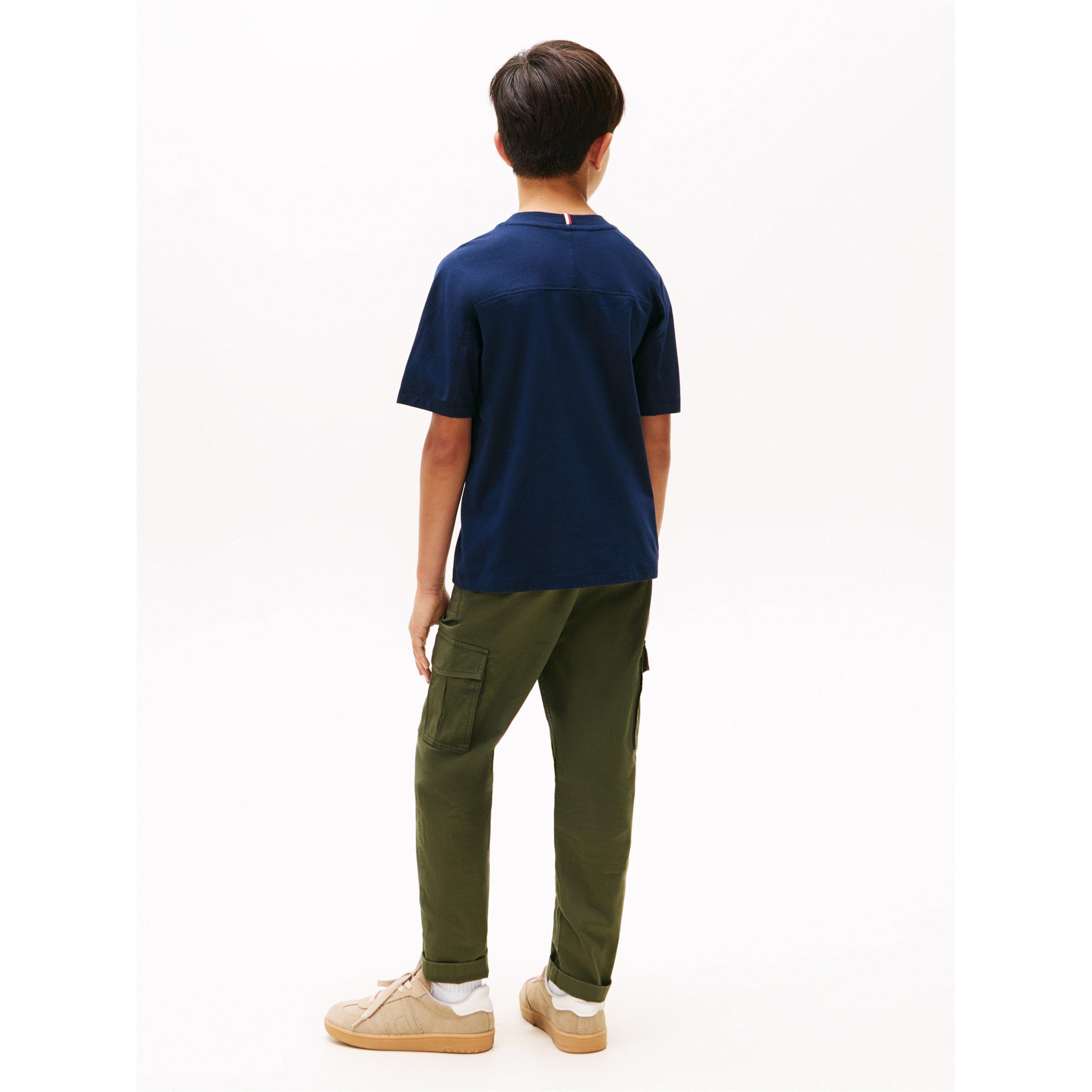 Night Navy C1G - Tommy Hilfiger - Kids' Varsity T-Shirt - 5